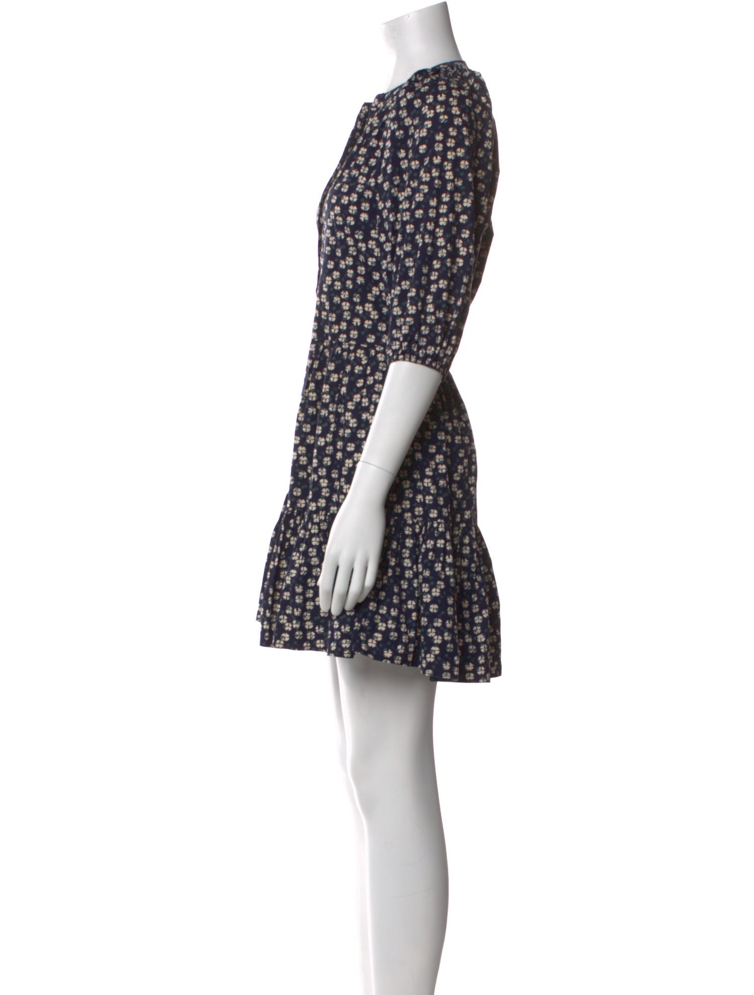 Apiece Apart Printed Mini Dress