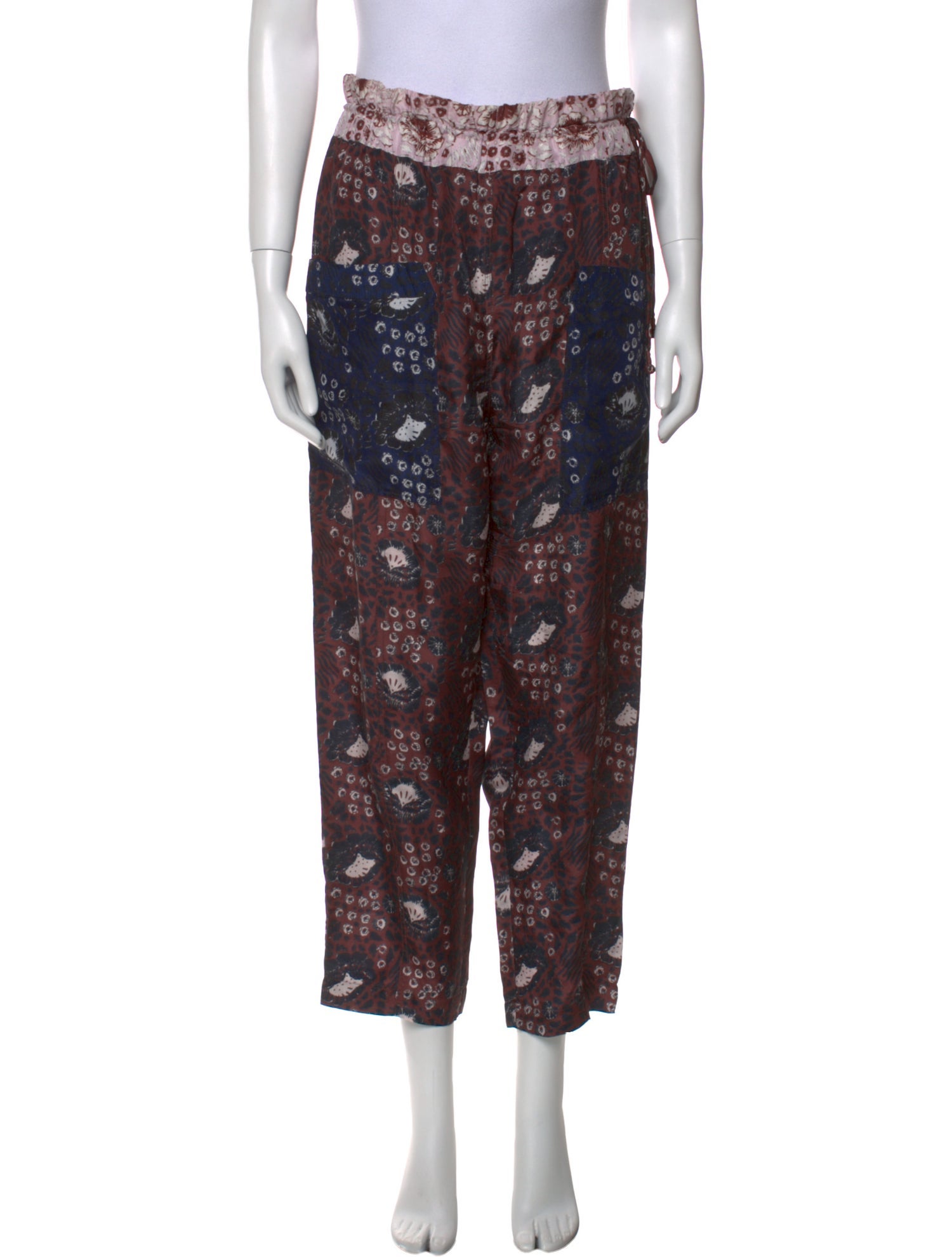 Apiece Apart Silk Straight Leg Pants