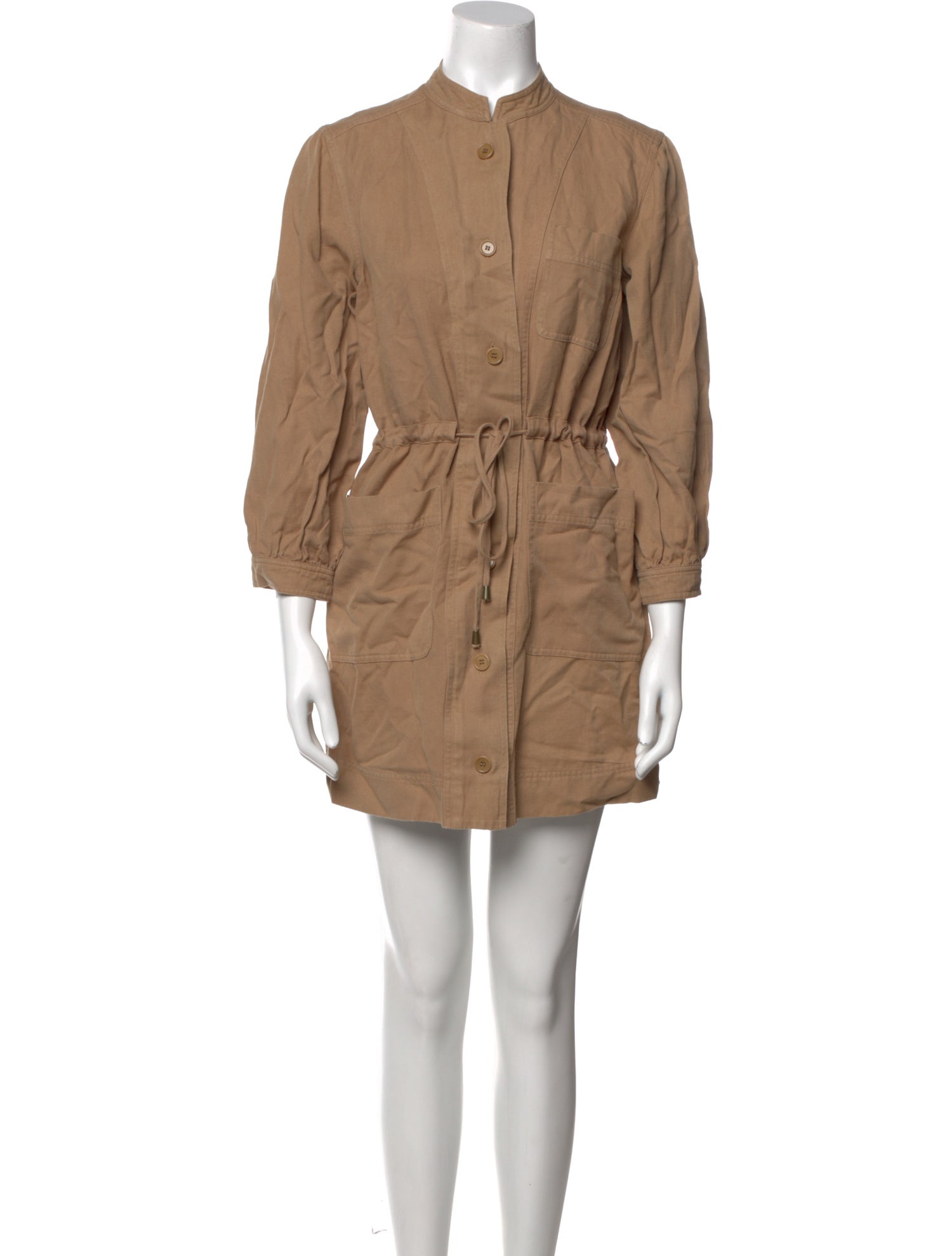 Apiece Apart Linen Mini Dress