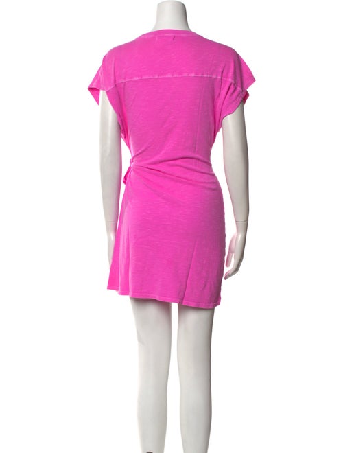 Apiece Apart Crew Neck Mini Dress