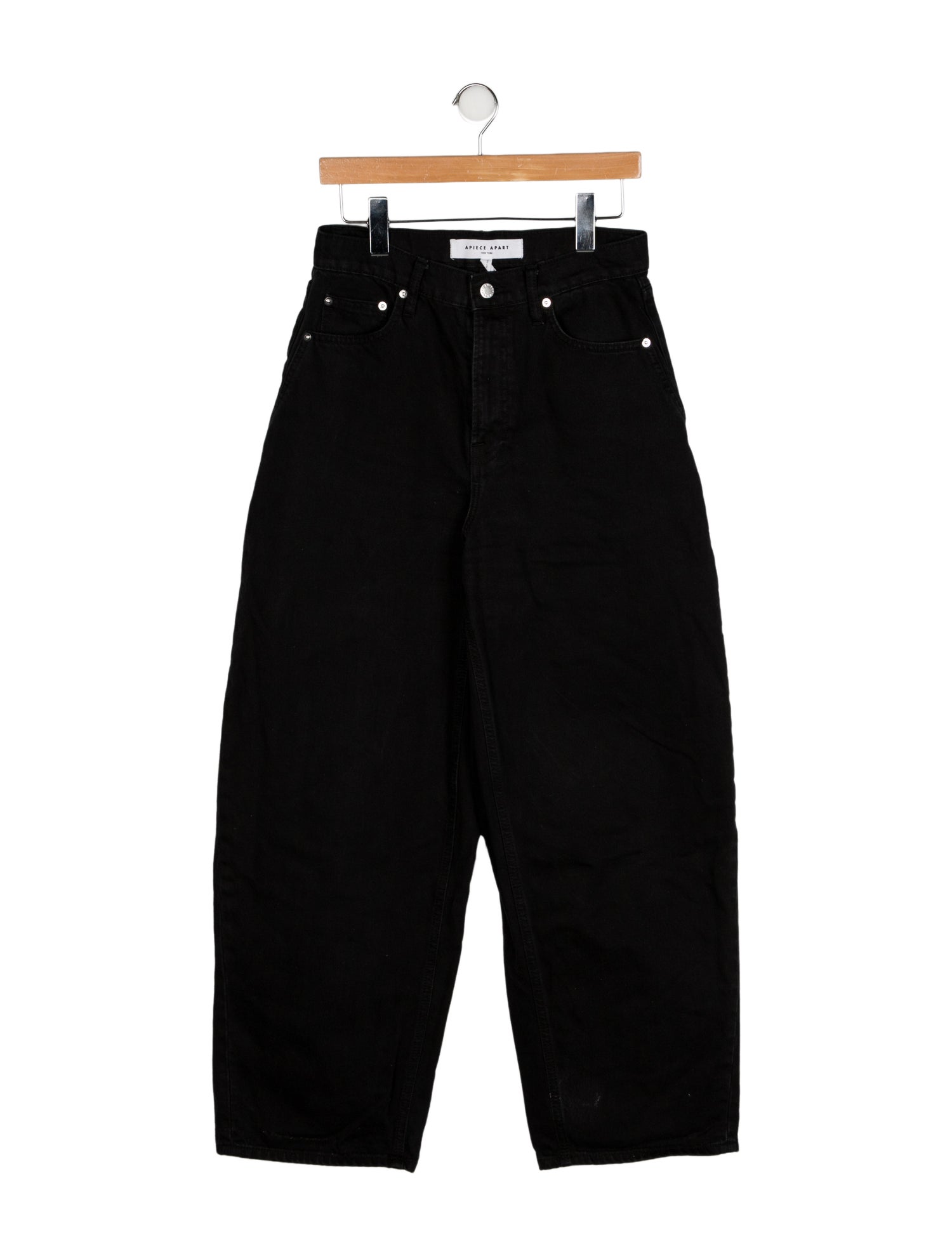 Apiece Apart High-Rise Wide Leg Jeans