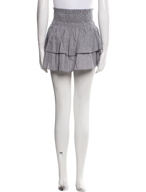 Apiece Apart Ruffle Embellishment Mini Skirt