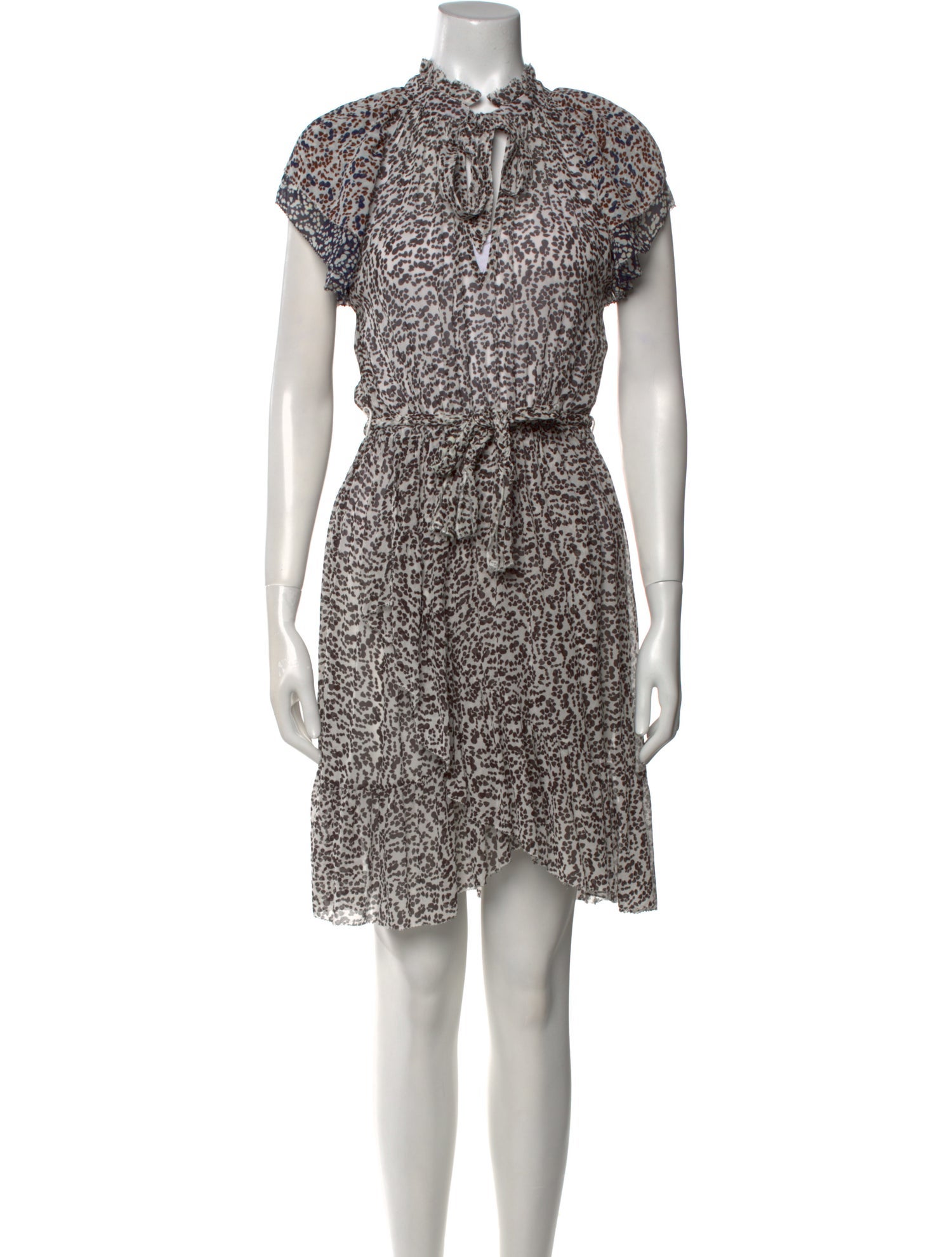 Apiece Apart Silk Knee-Length Dress