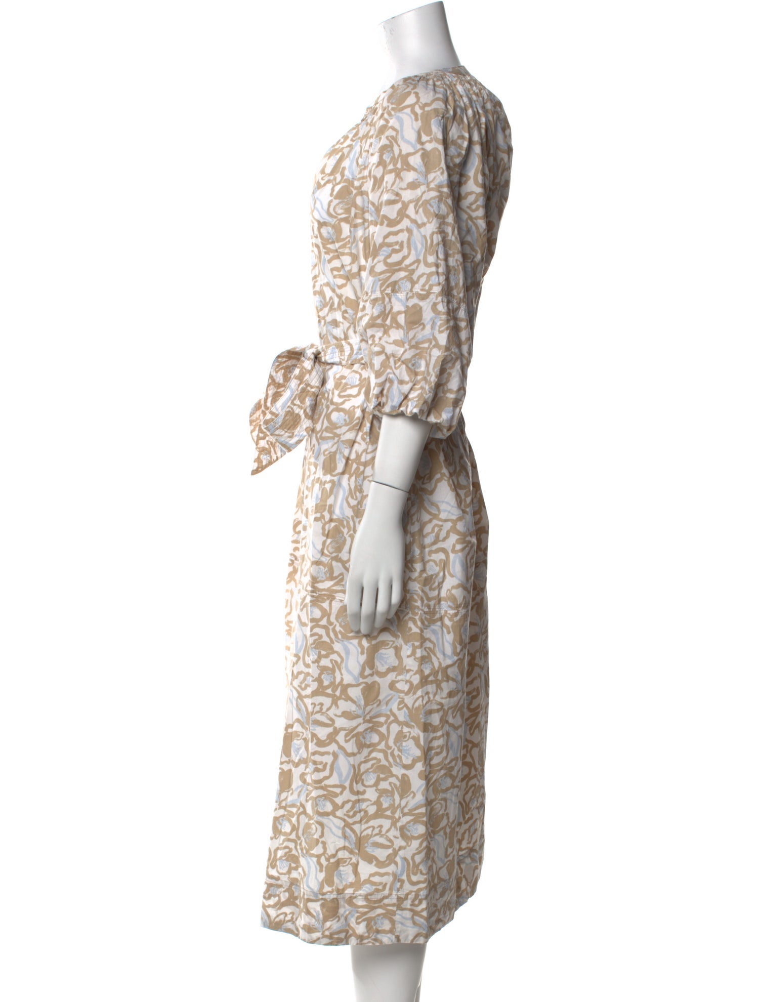 Apiece Apart Printed Long Dress
