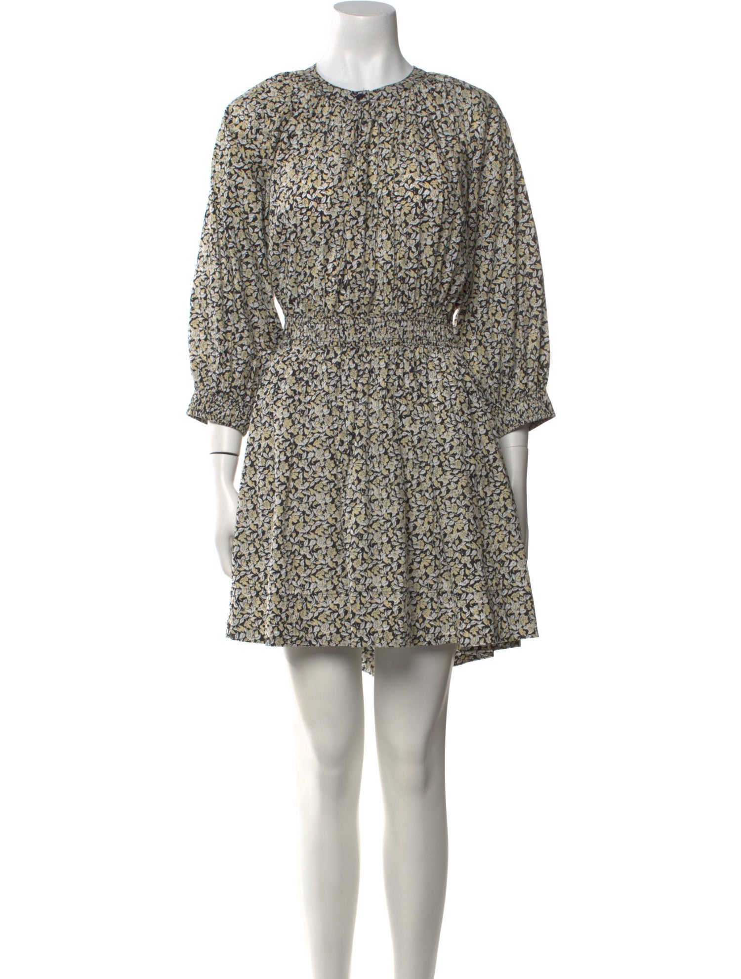 Apiece Apart Floral Print Mini Dress