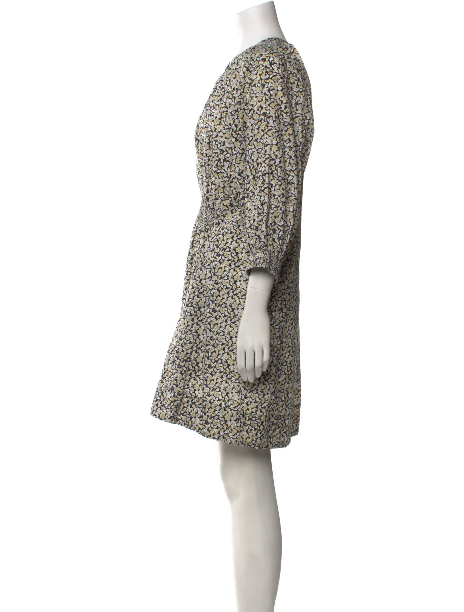 Apiece Apart Floral Print Mini Dress