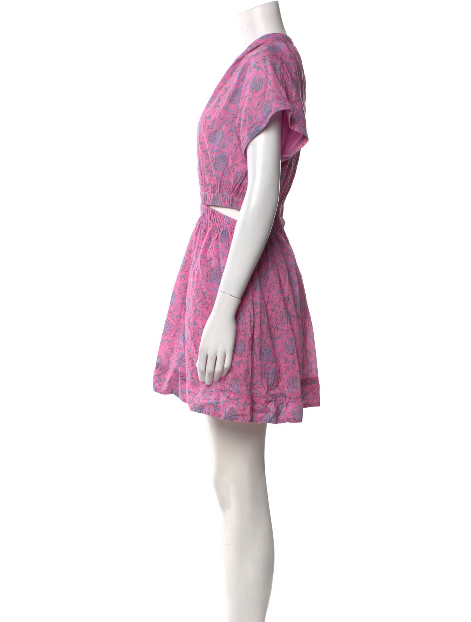 Apiece Apart Printed Mini Dress