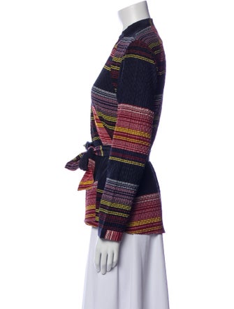 Apiece Apart Silk Striped Top