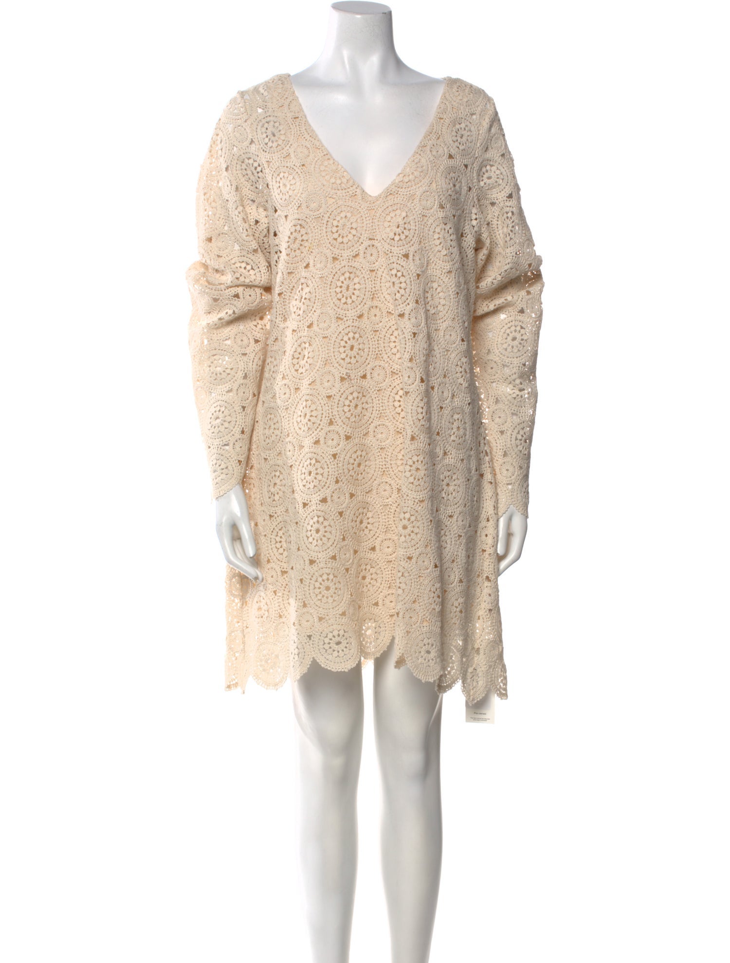 Apiece Apart V-Neck Mini Dress