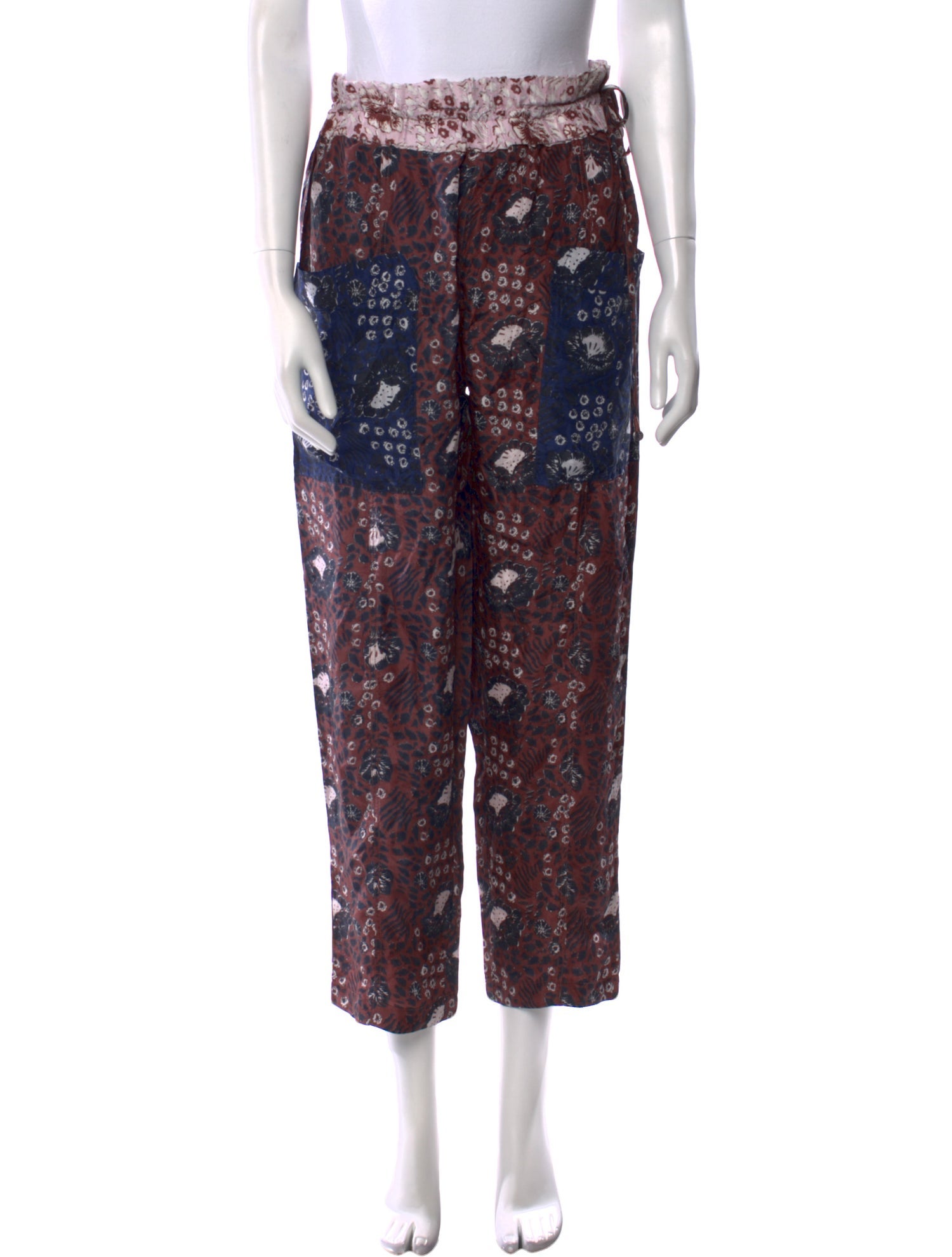 Apiece Apart Silk Straight Leg Pants