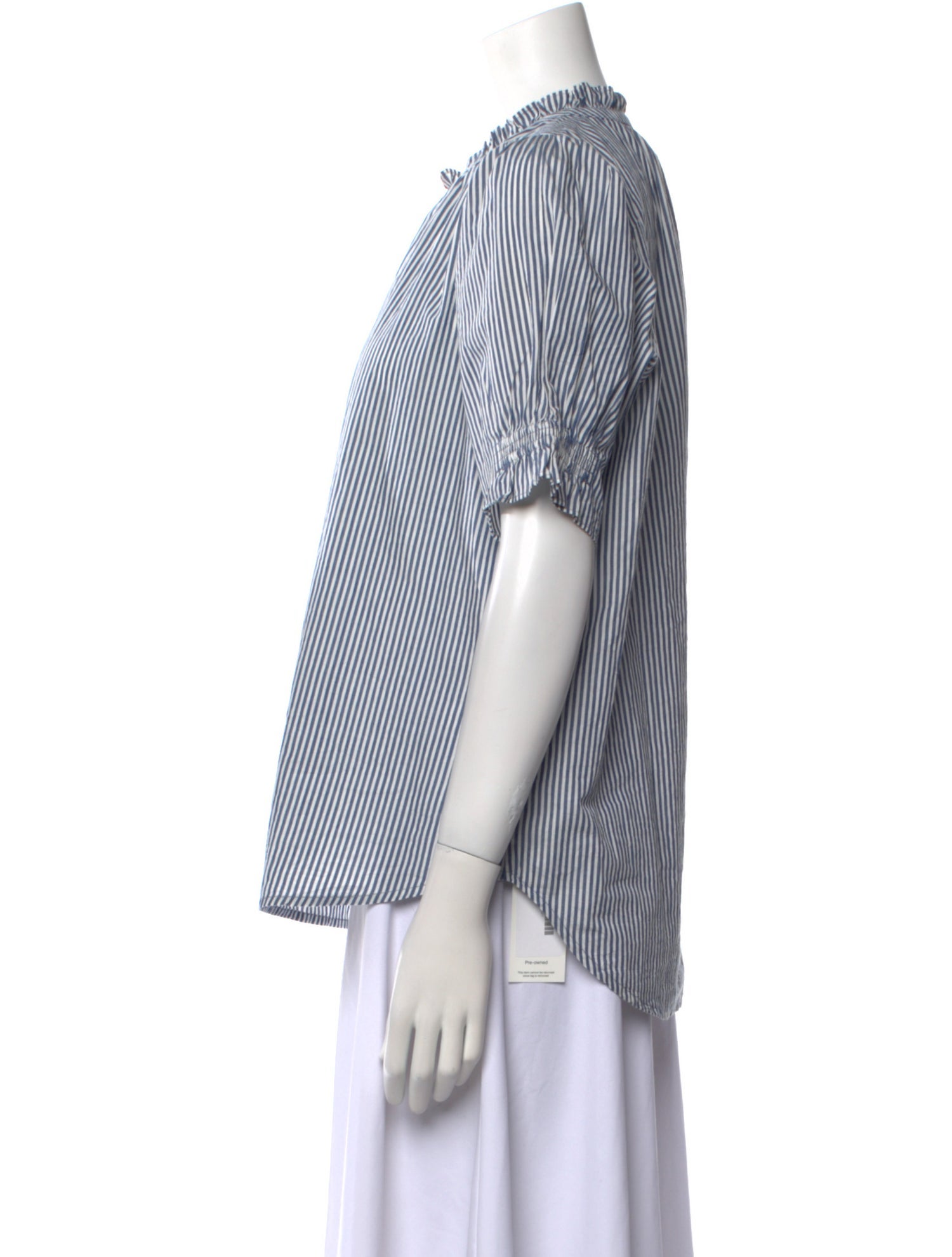 Apiece Apart Striped Crew Neck Blouse w/ Tags