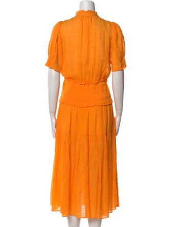 Apiece Apart Mock Neck Long Dress