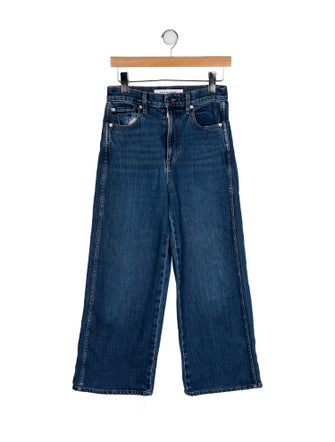 Apiece Apart Mid-Rise Wide Leg Jeans