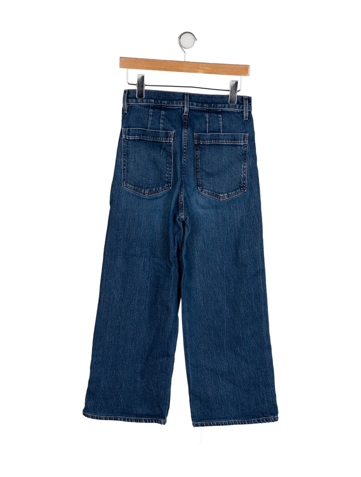 Apiece Apart Mid-Rise Wide Leg Jeans