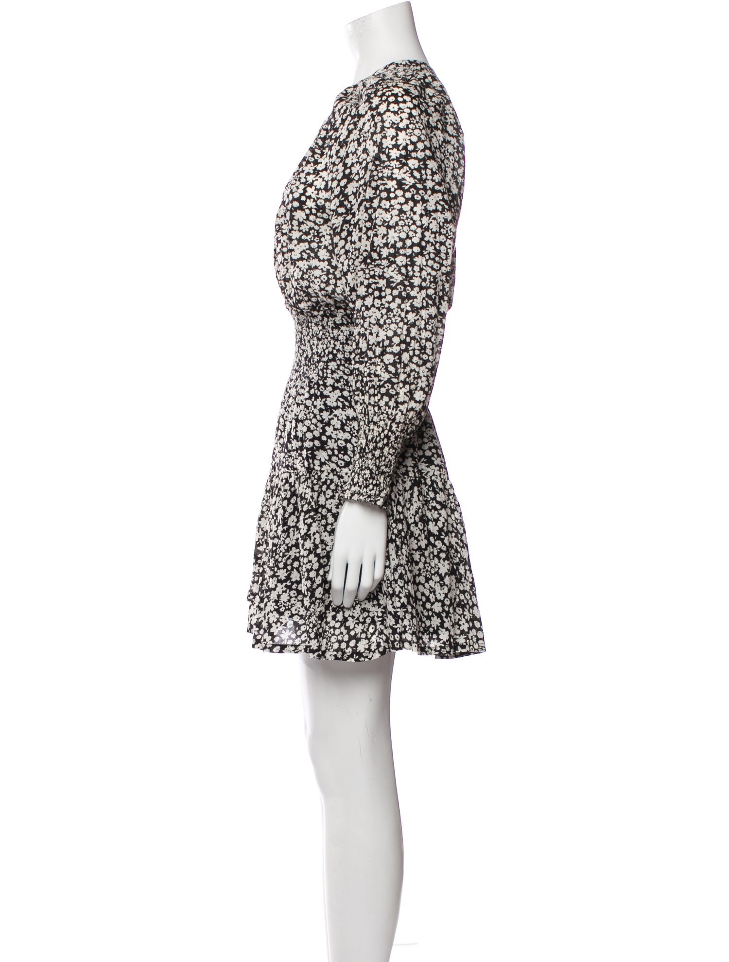 Apiece Apart Floral Print Mini Dress