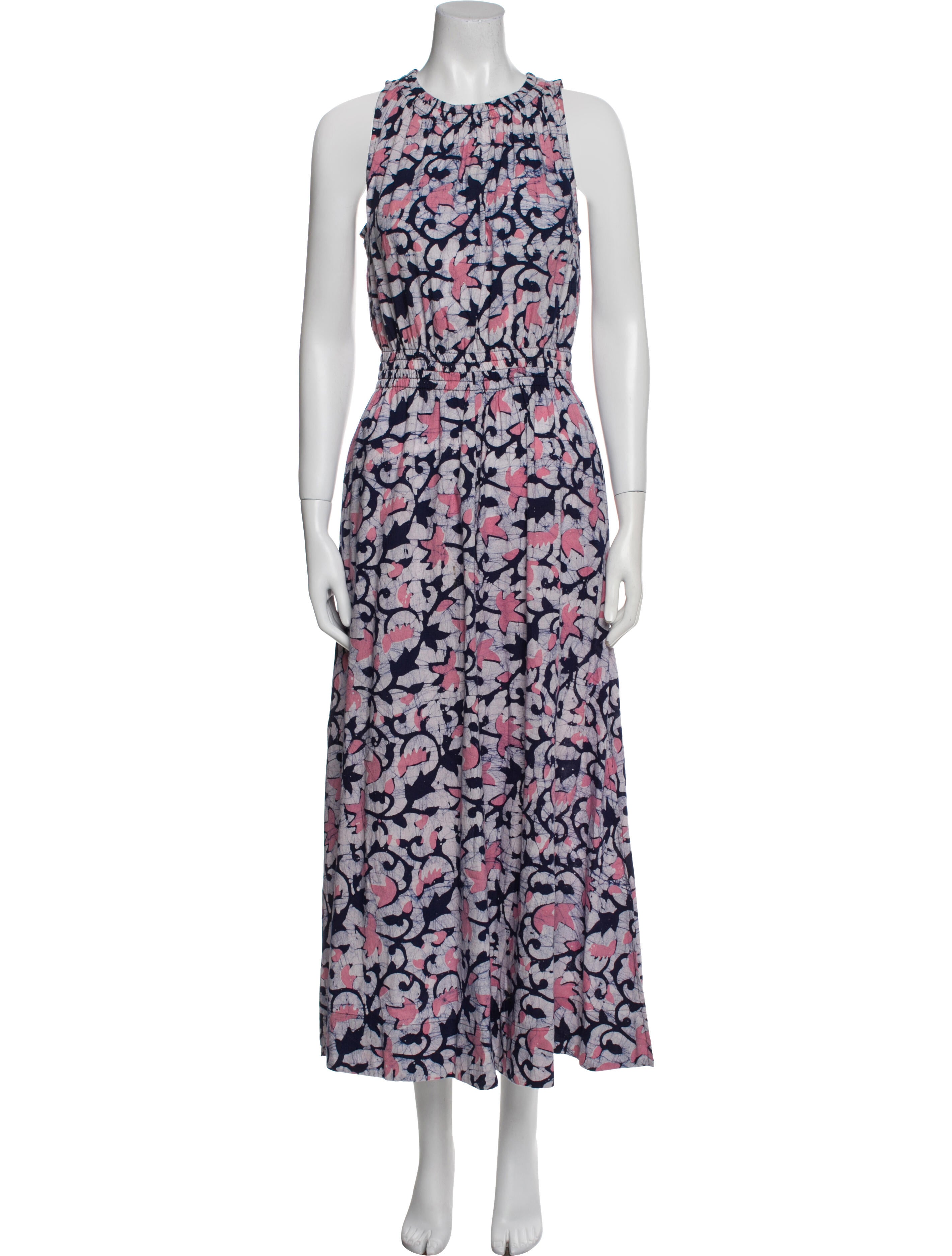 Apiece Apart Printed Long Dress