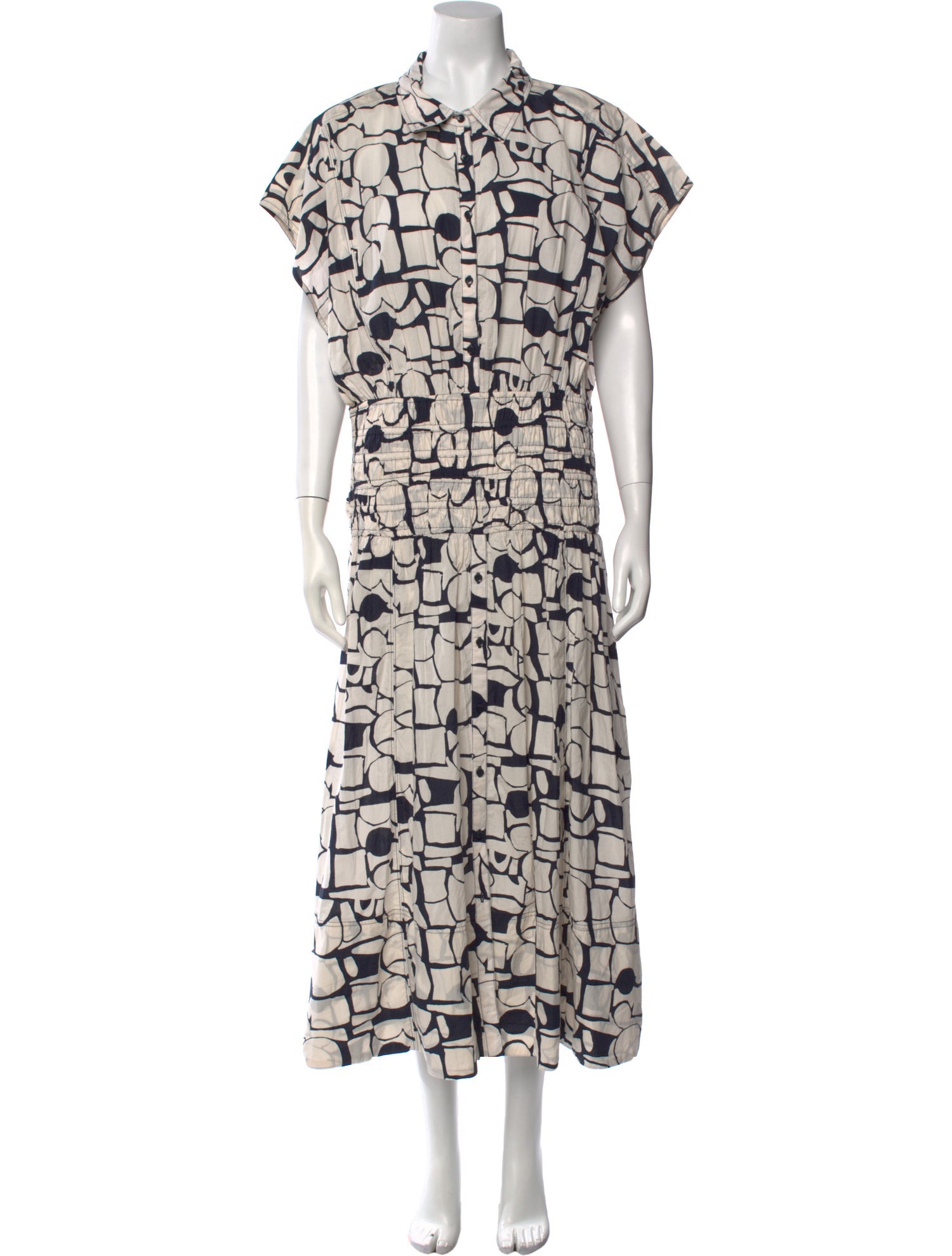 Apiece Apart Printed Long Dress