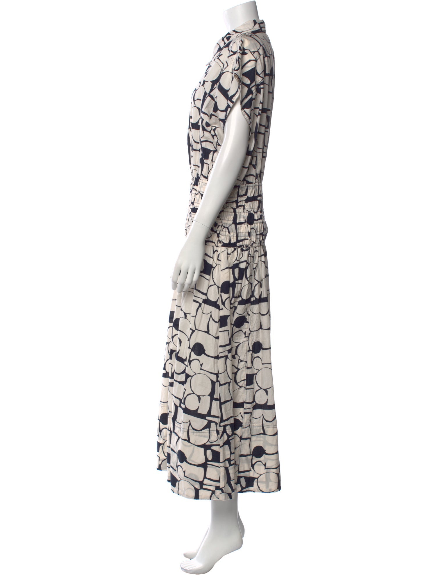 Apiece Apart Printed Long Dress
