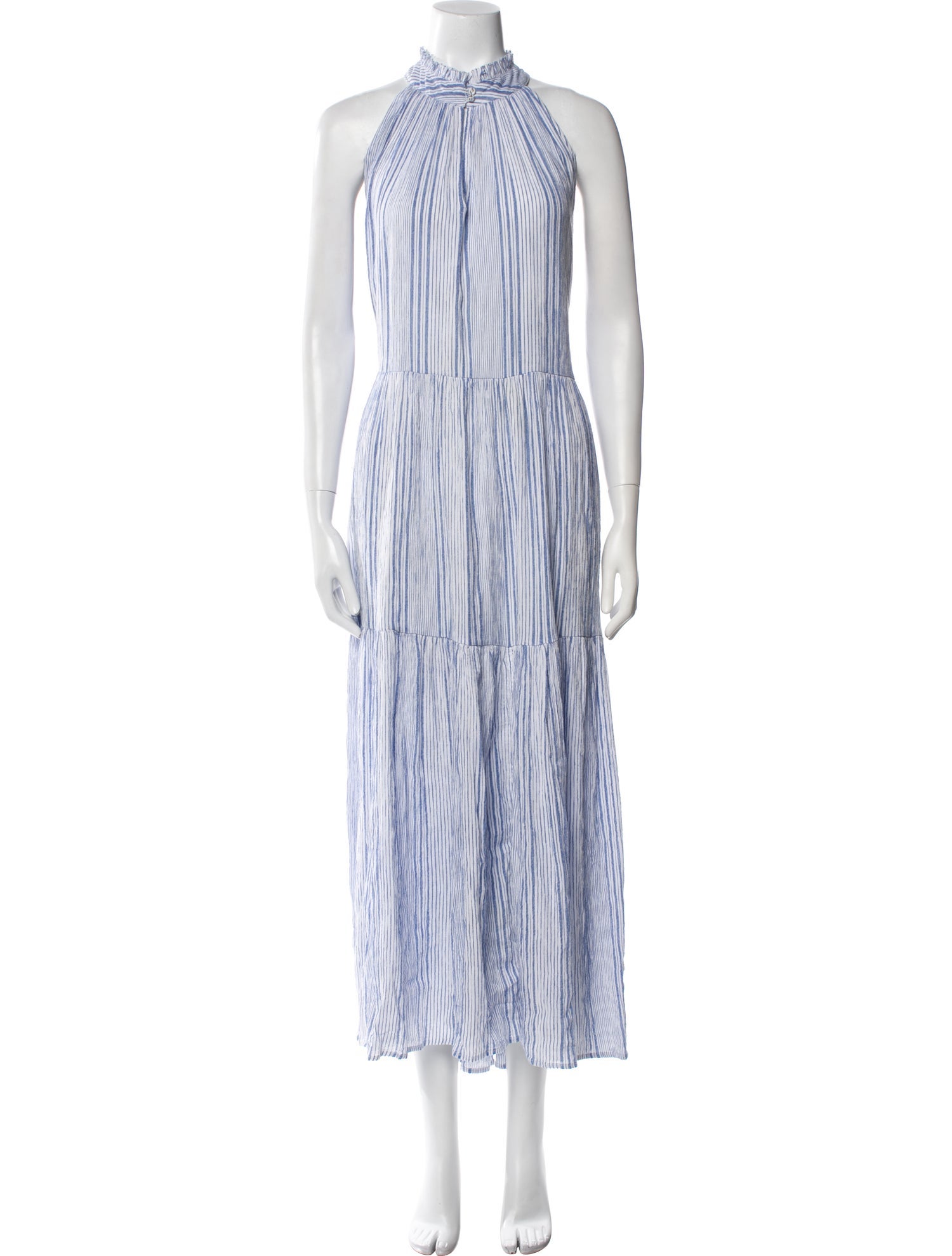 Apiece Apart Striped Long Dress