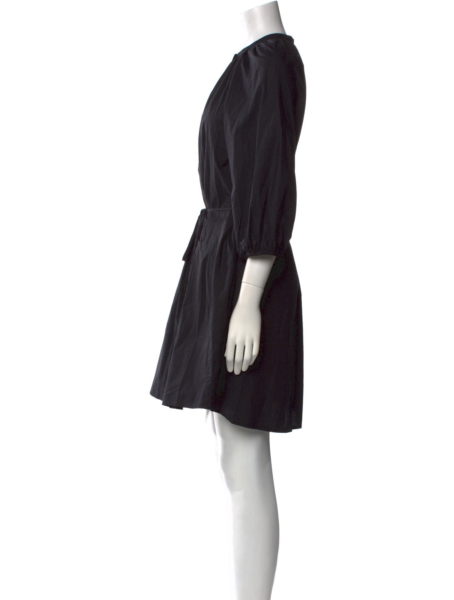 Apiece Apart Crew Neck Knee-Length Dress