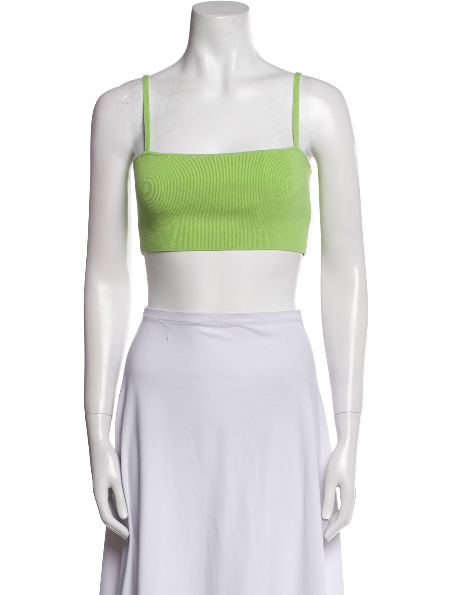 Apiece Apart Square Neckline Sleeveless Crop Top w/ Tags