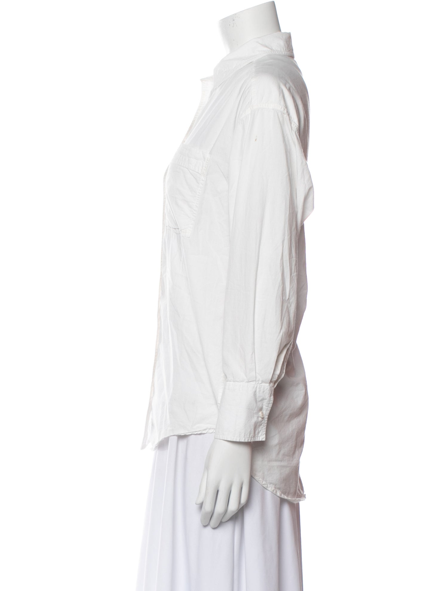 Apiece Apart Long Sleeve Button-Up Top