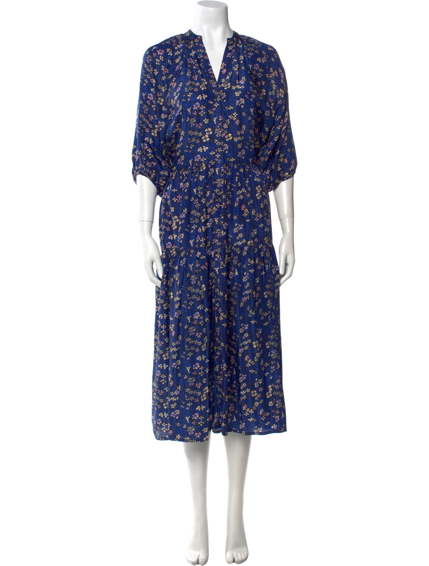 Apiece Apart Silk Long Dress