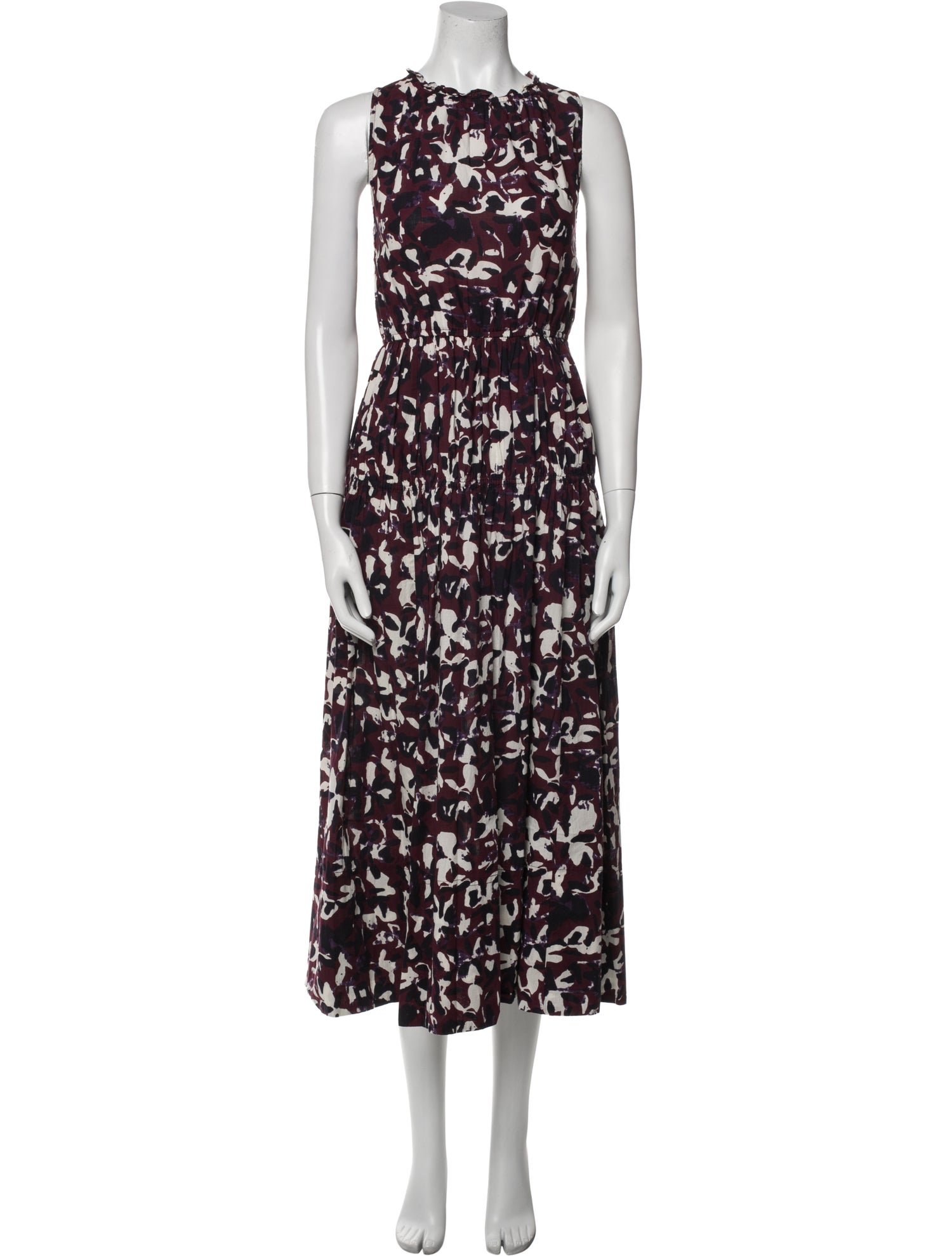 Apiece Apart Printed Long Dress