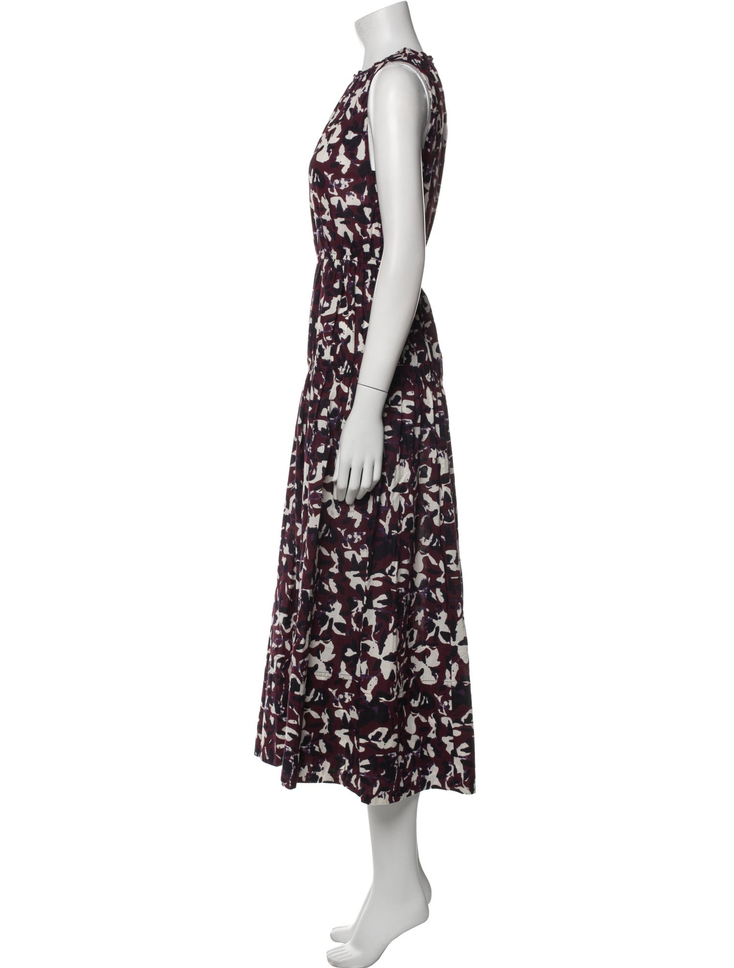 Apiece Apart Printed Long Dress