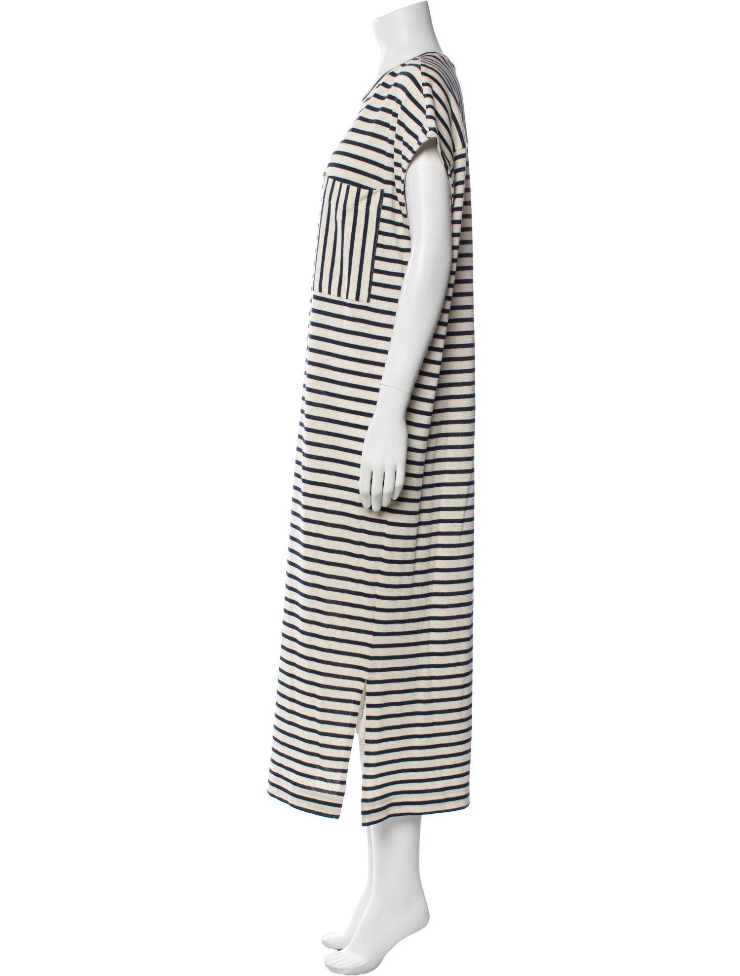 Apiece Apart Striped Long Dress w/ Tags
