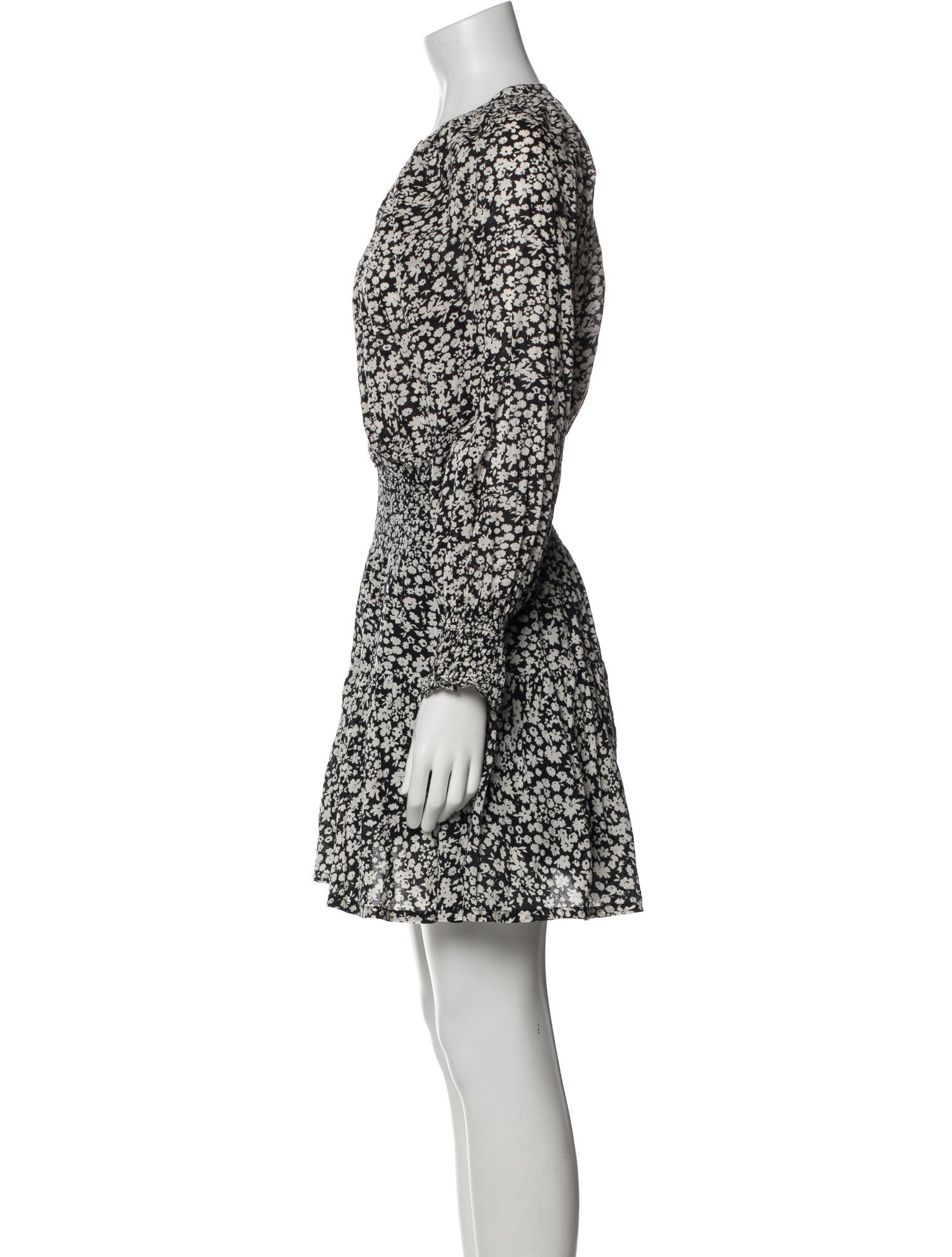 Apiece Apart Floral Print Mini Dress