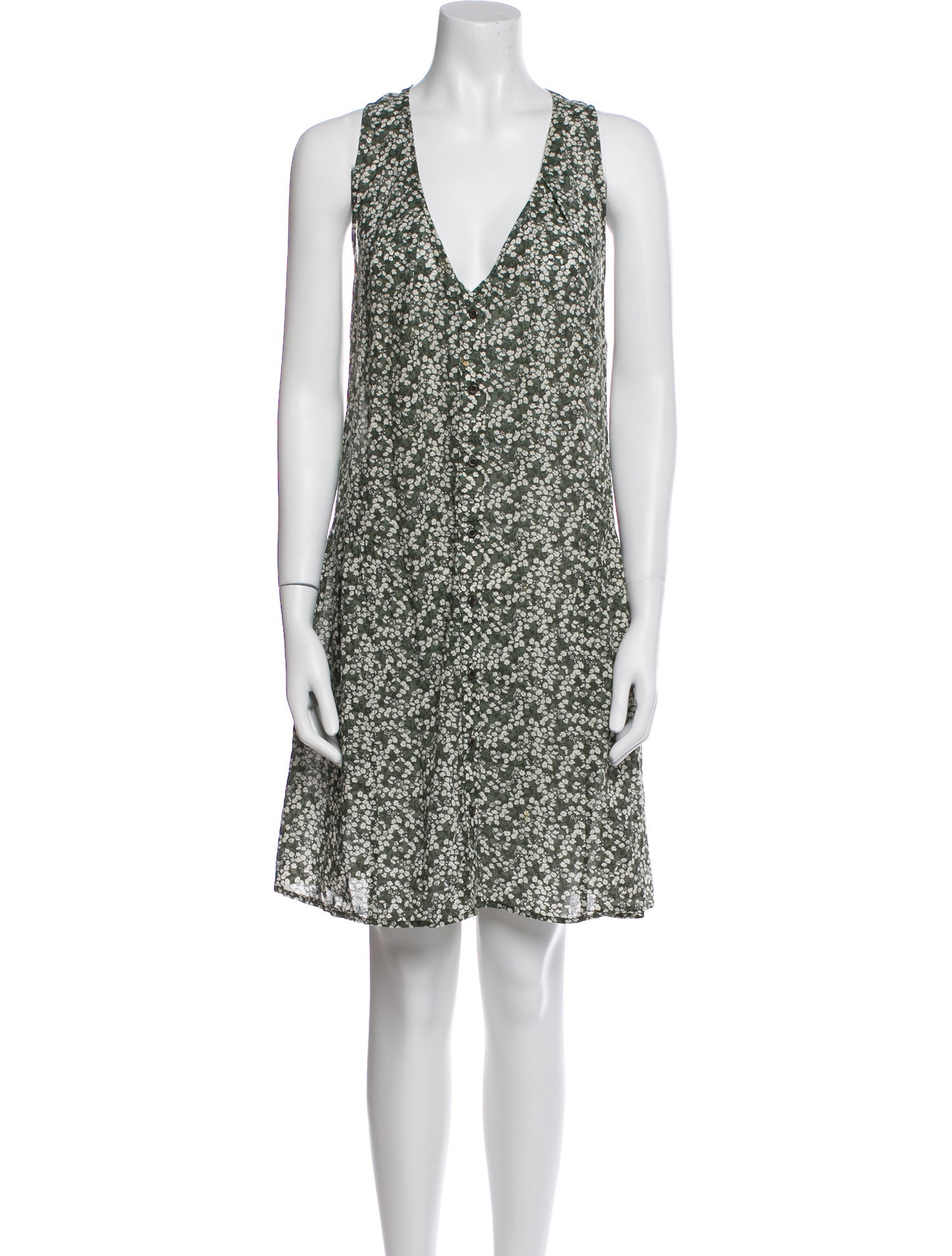 Apiece Apart Printed Mini Dress