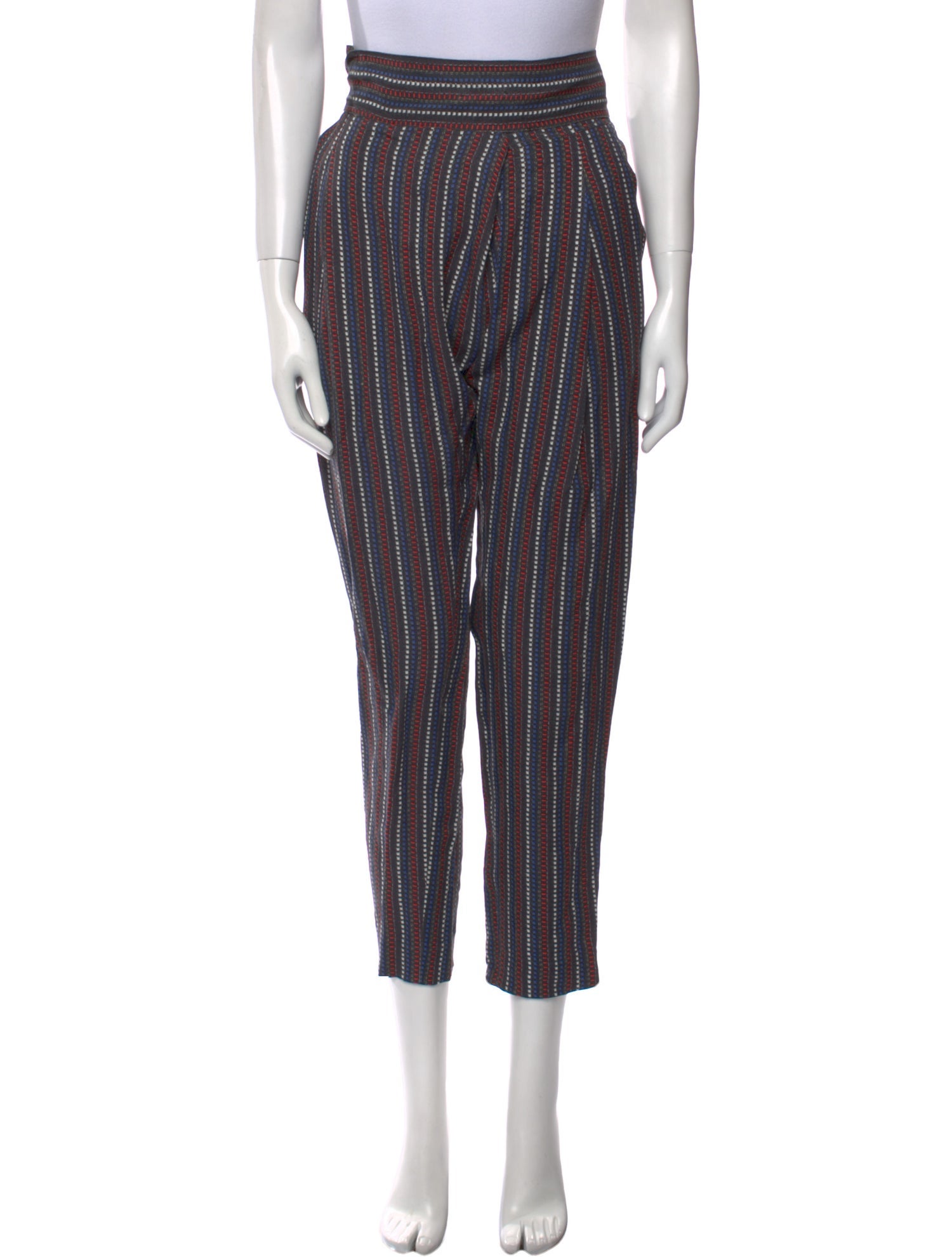 Apiece Apart Striped Straight Leg Pants