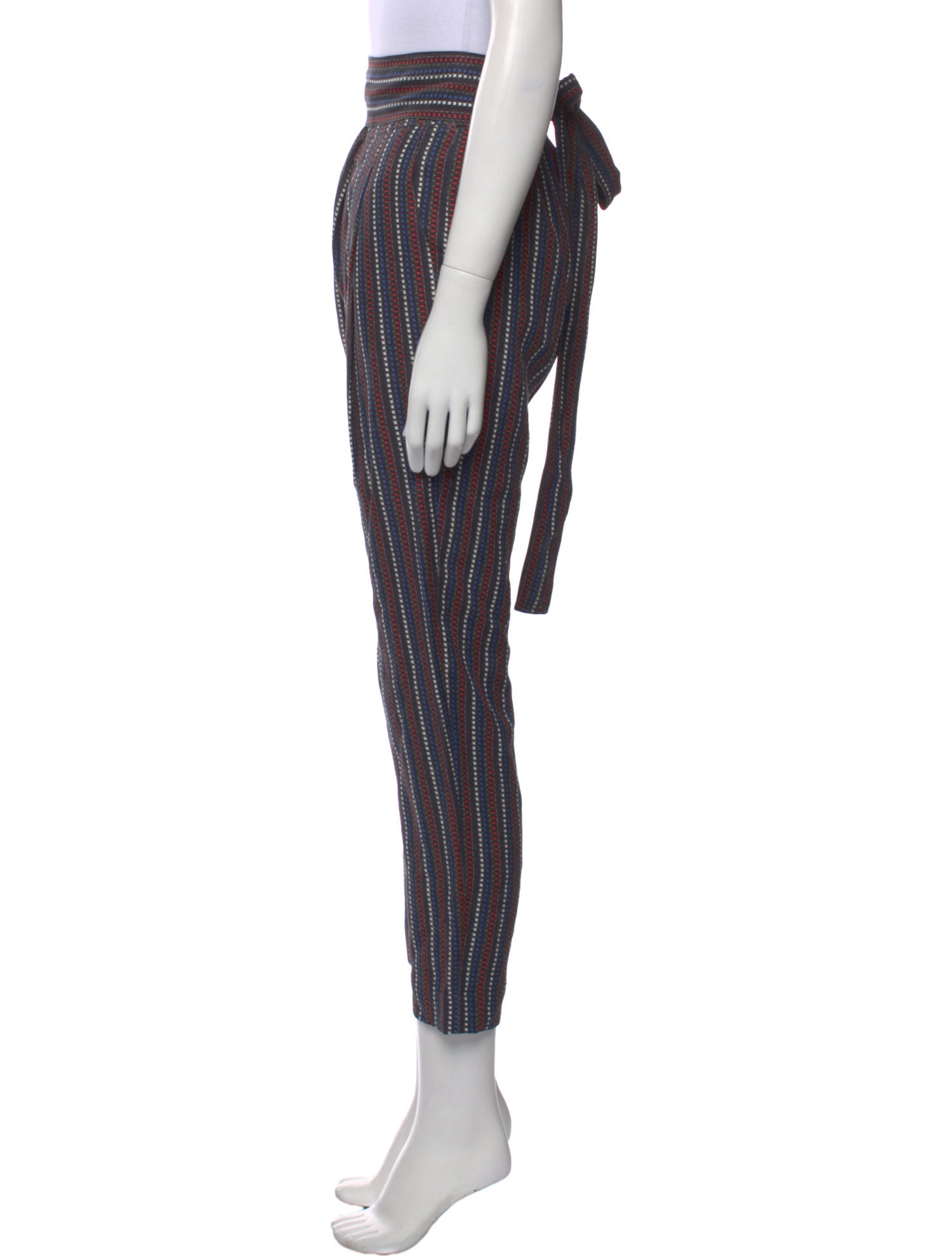 Apiece Apart Striped Straight Leg Pants
