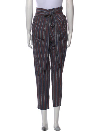 Apiece Apart Striped Straight Leg Pants