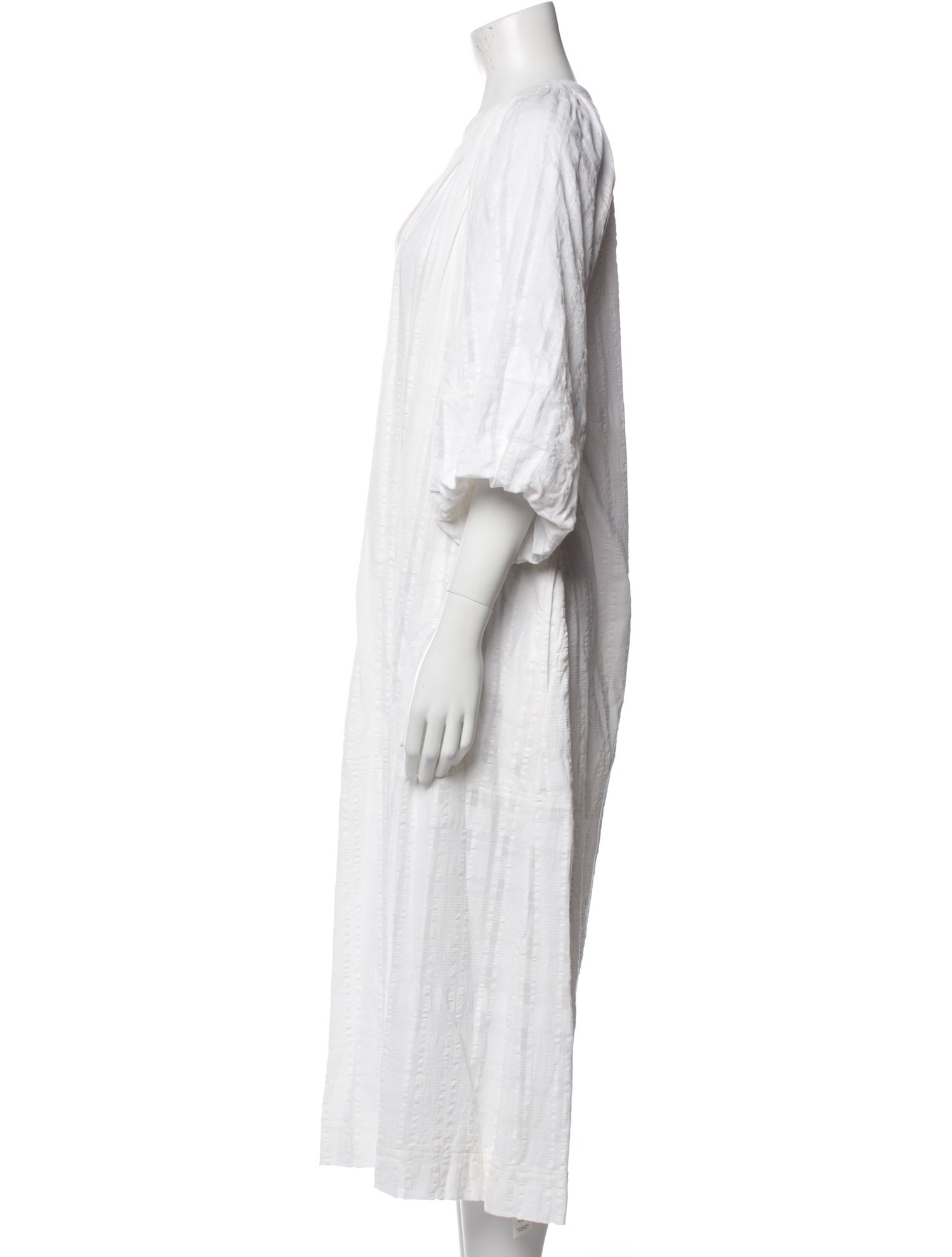 Apiece Apart V-Neck Long Dress