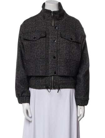 Apiece Apart Wool Tweed Pattern Jacket
