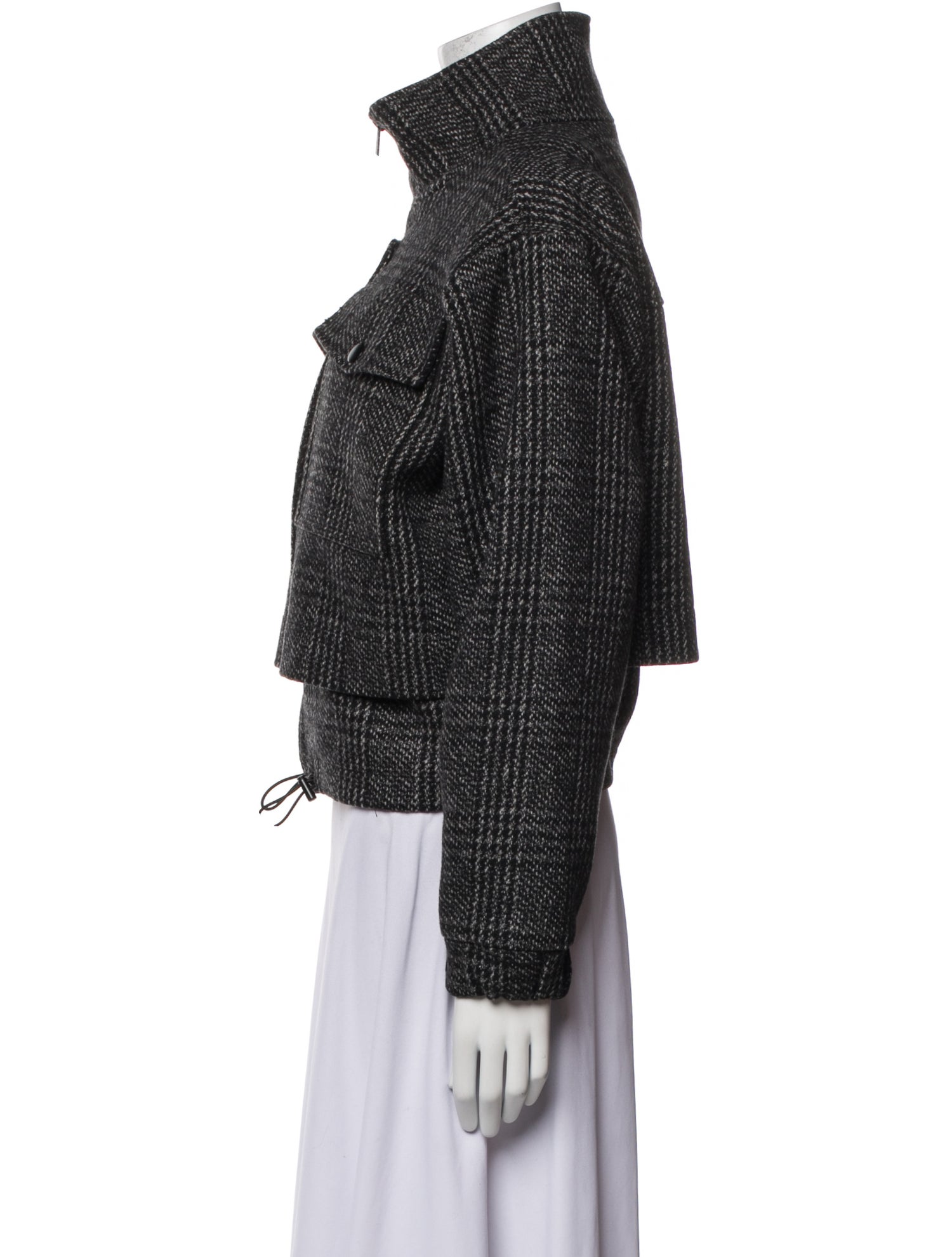 Apiece Apart Wool Tweed Pattern Jacket