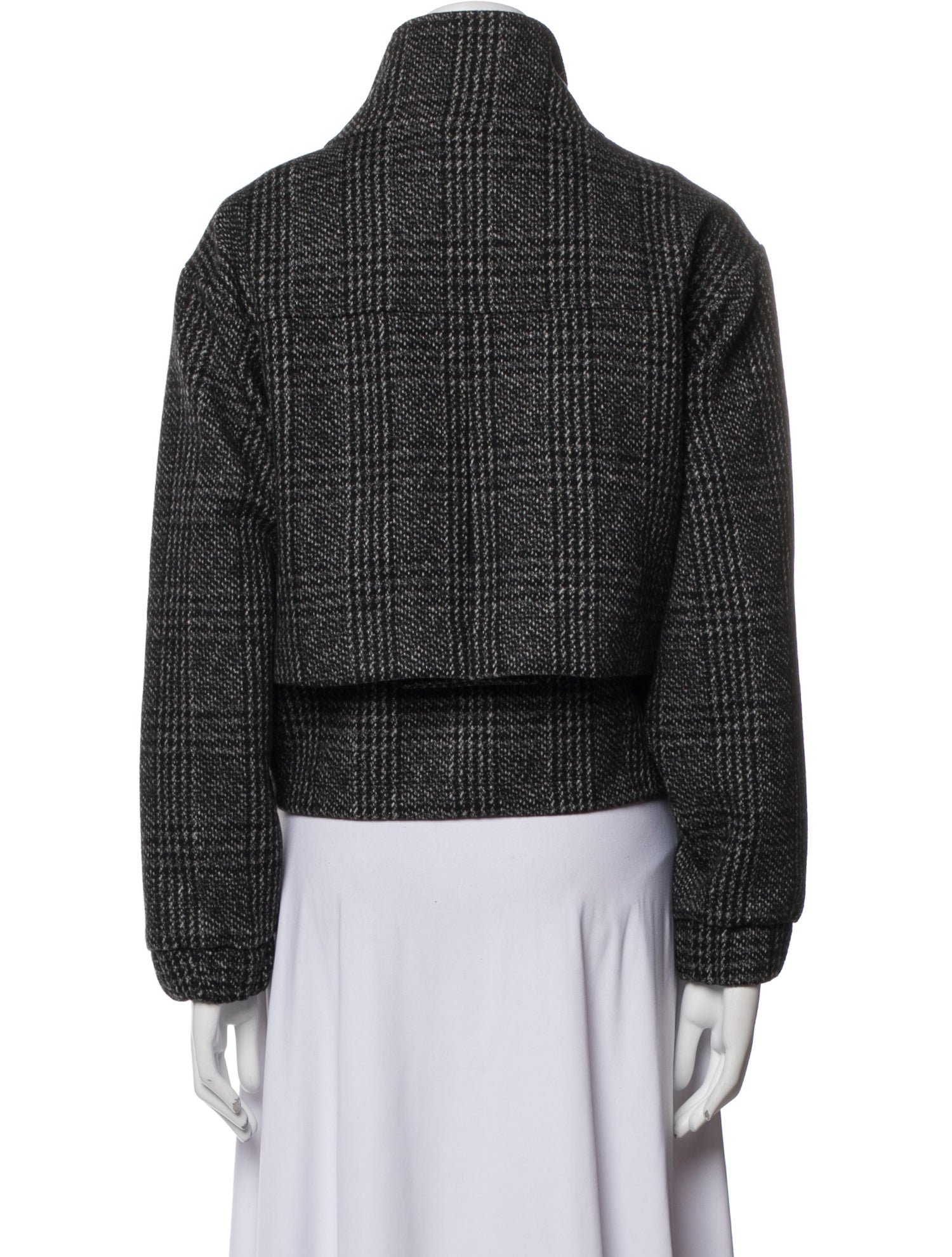 Apiece Apart Wool Tweed Pattern Jacket