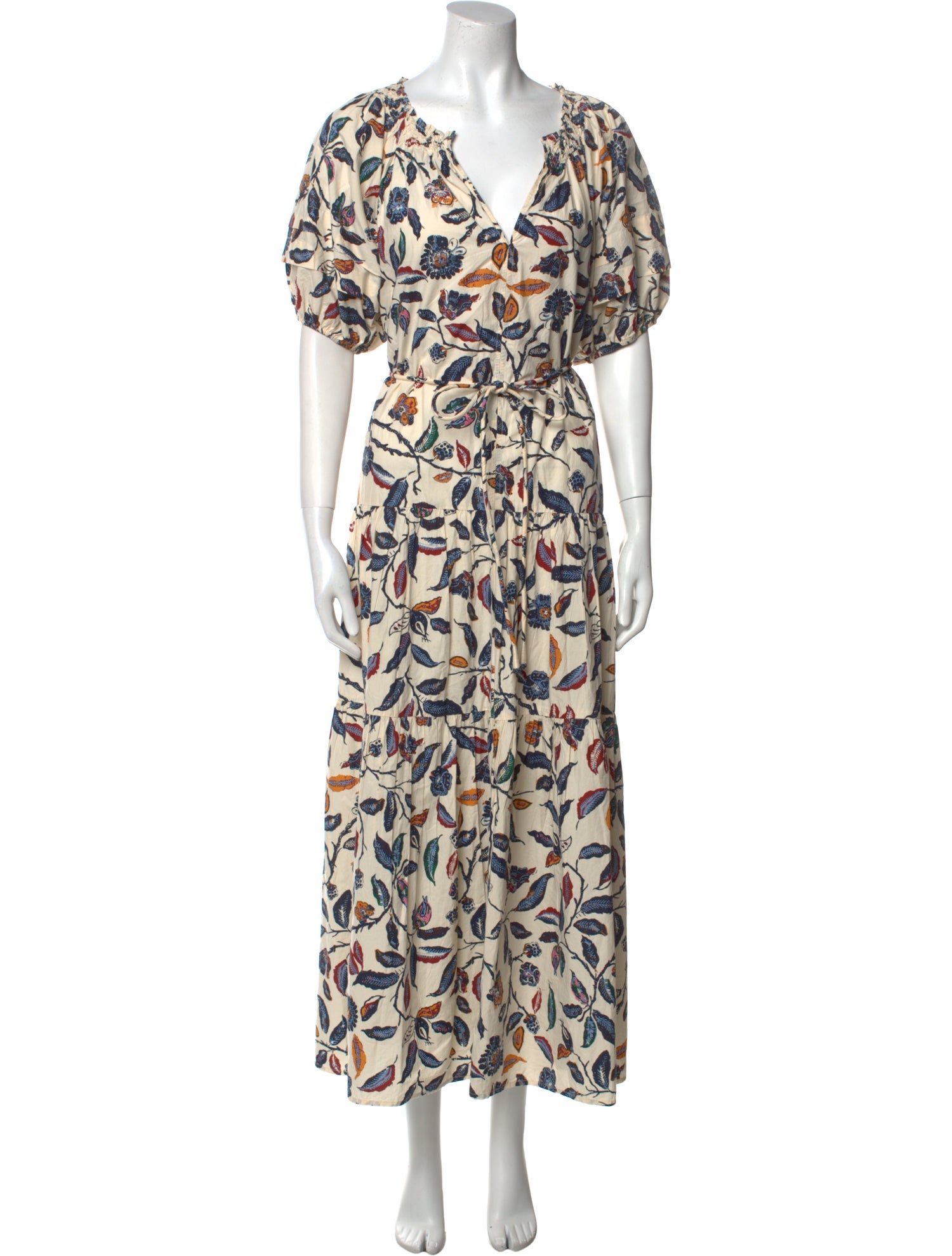 Apiece Apart Printed Long Dress