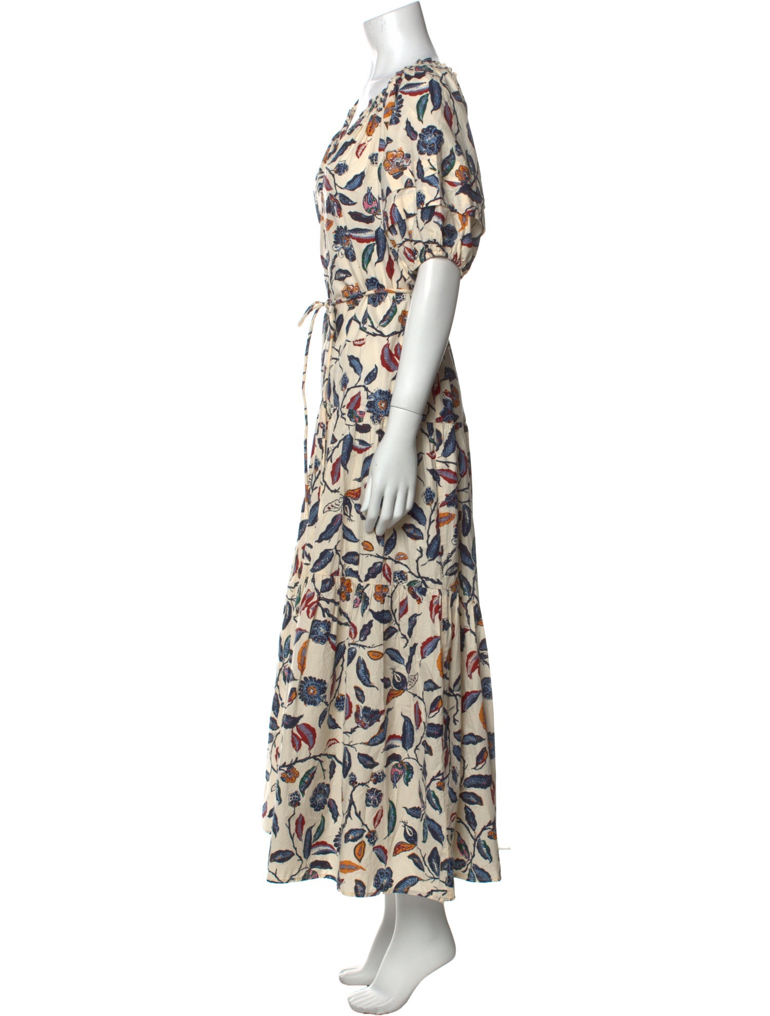 Apiece Apart Printed Long Dress