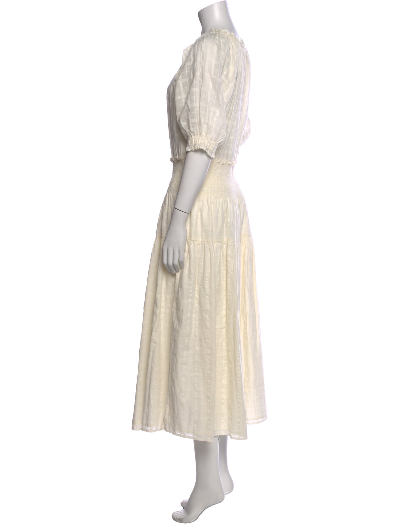 Apiece Apart Scoop Neck Long Dress