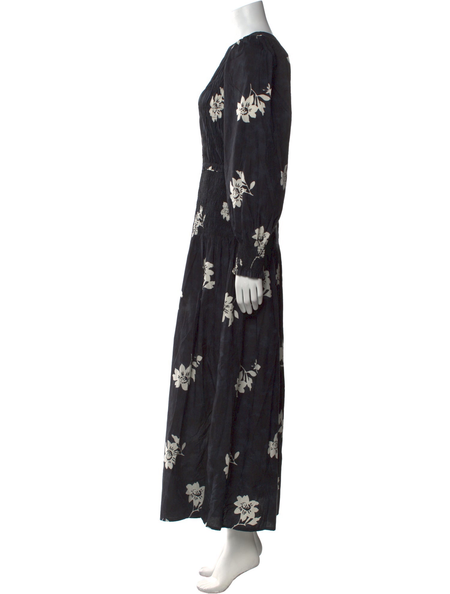 Apiece Apart Floral Print Long Dress w/ Tags