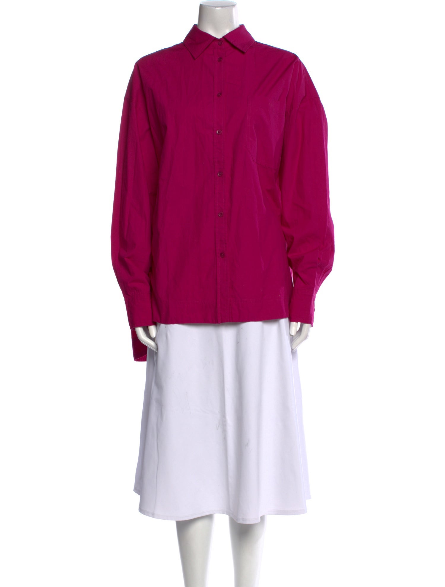 Apiece Apart Long Sleeve Button-Up Top