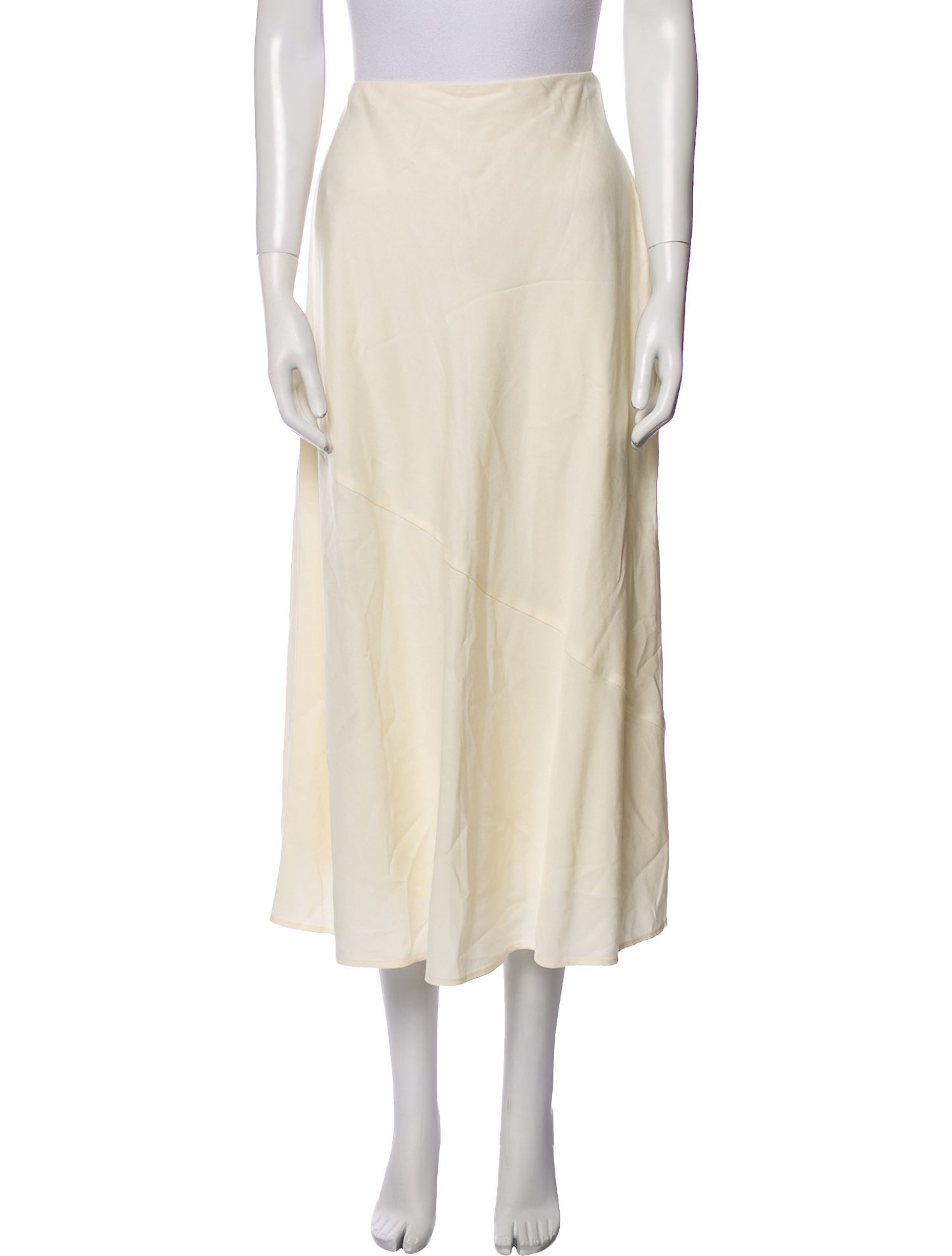 Apiece Apart Ruffle Embellishment Midi Length Skirt