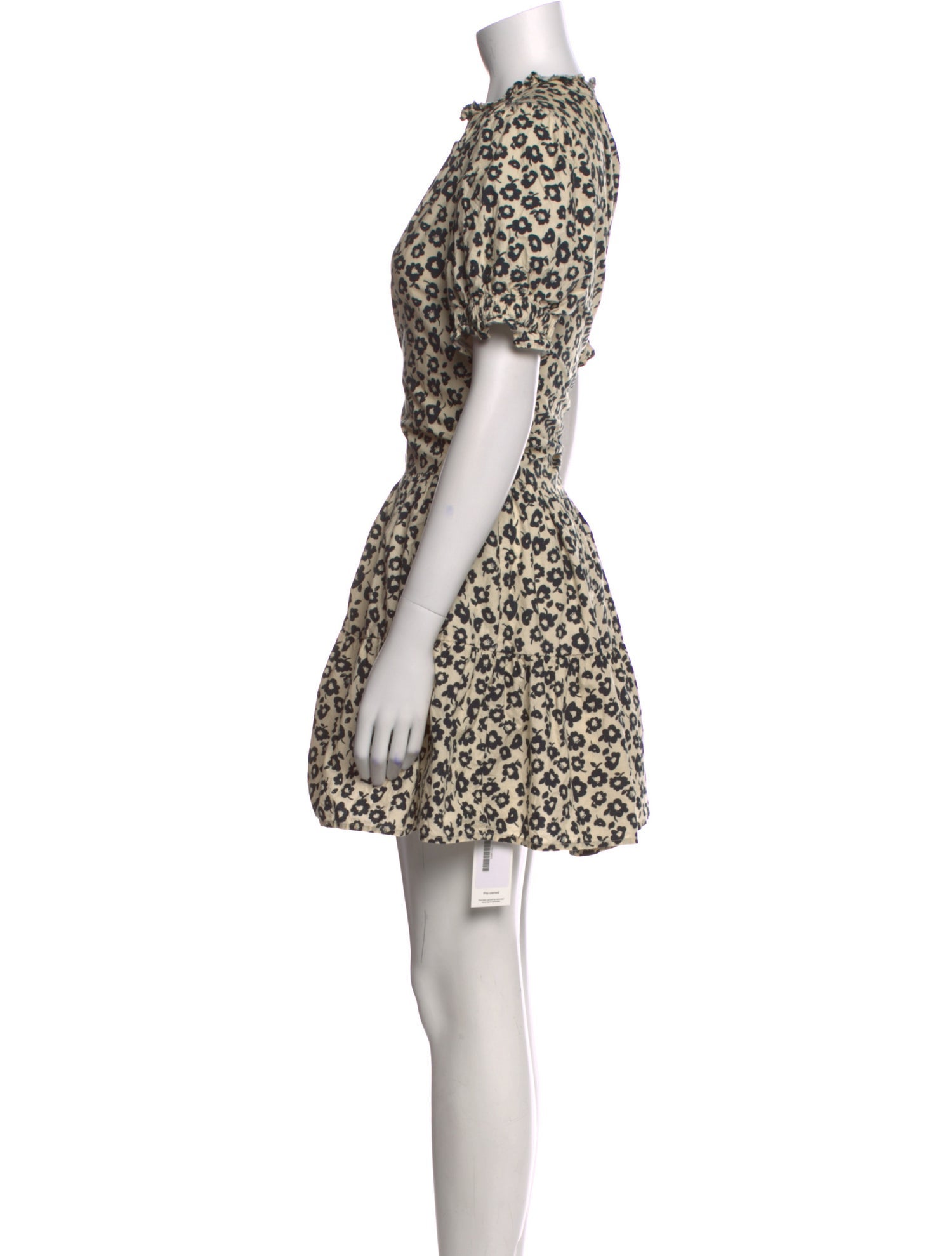 Apiece Apart Animal Print Mini Dress