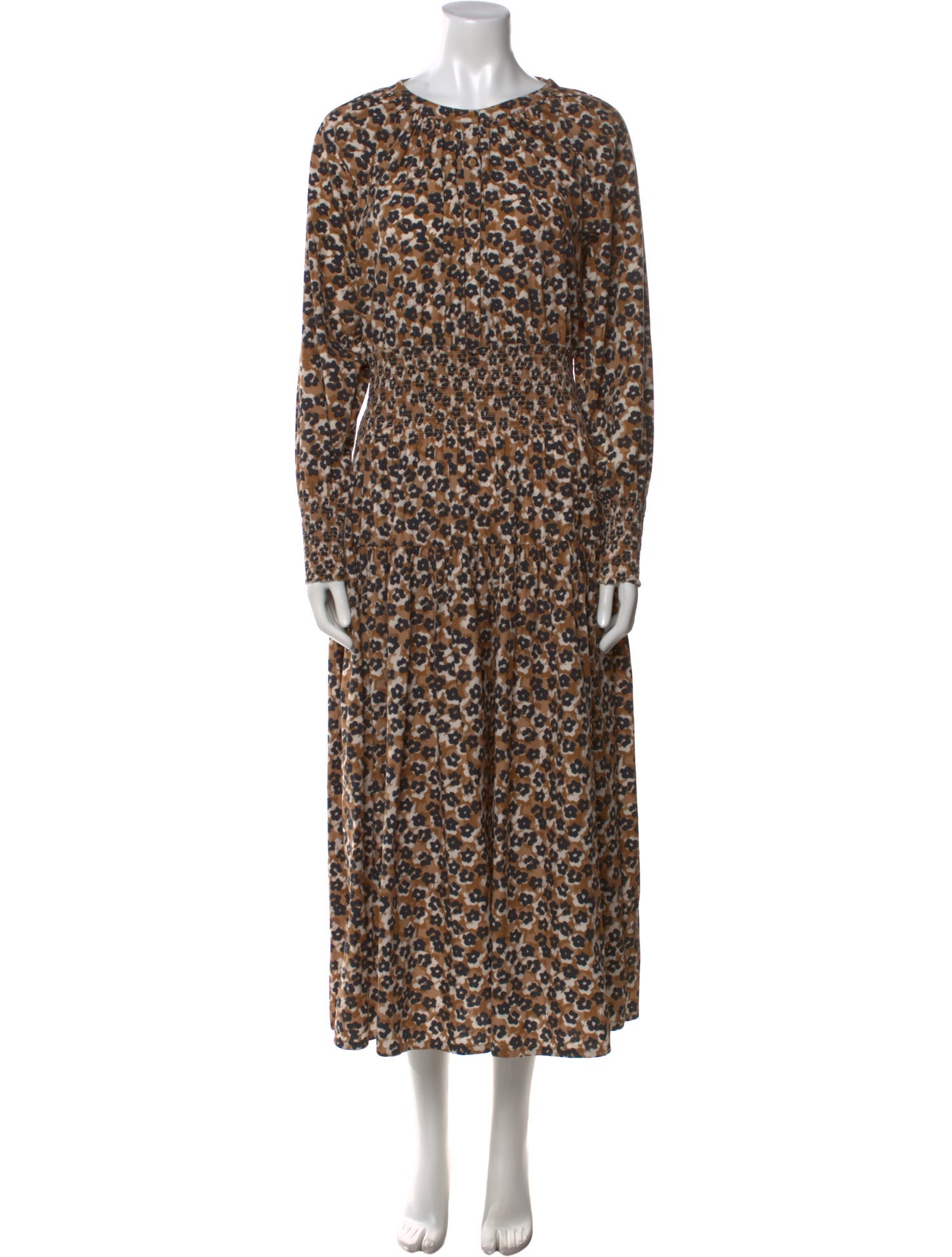 Apiece Apart Animal Print Long Dress