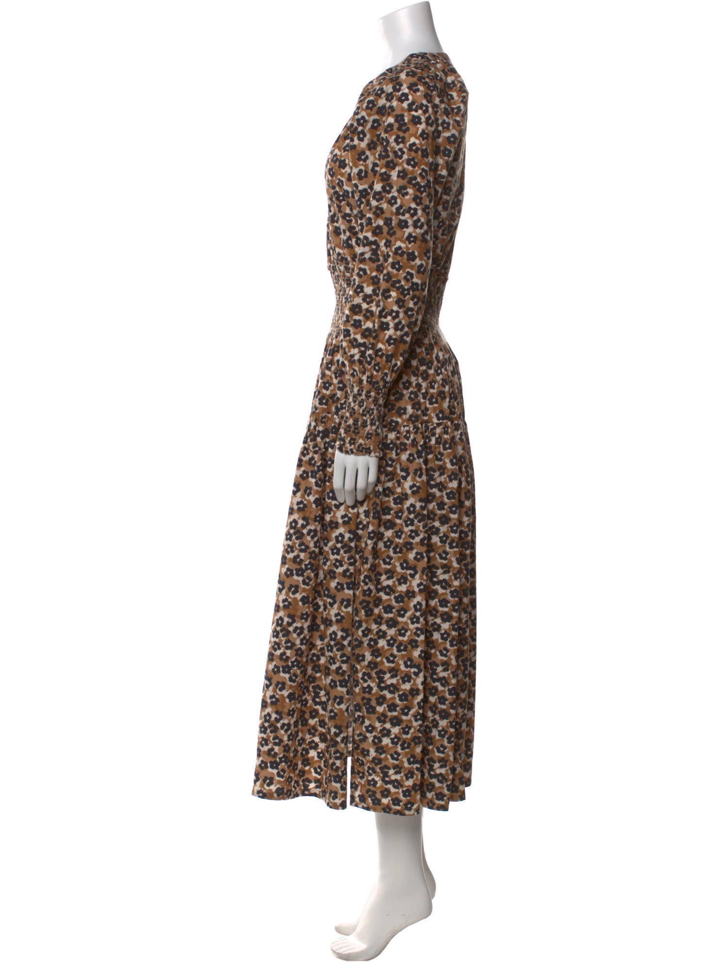 Apiece Apart Animal Print Long Dress
