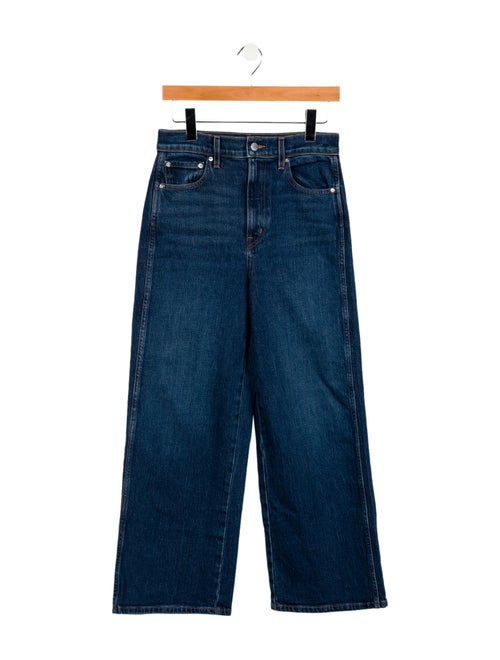 Apiece Apart High-Rise Wide Leg Jeans