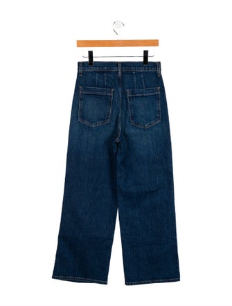 Apiece Apart High-Rise Wide Leg Jeans